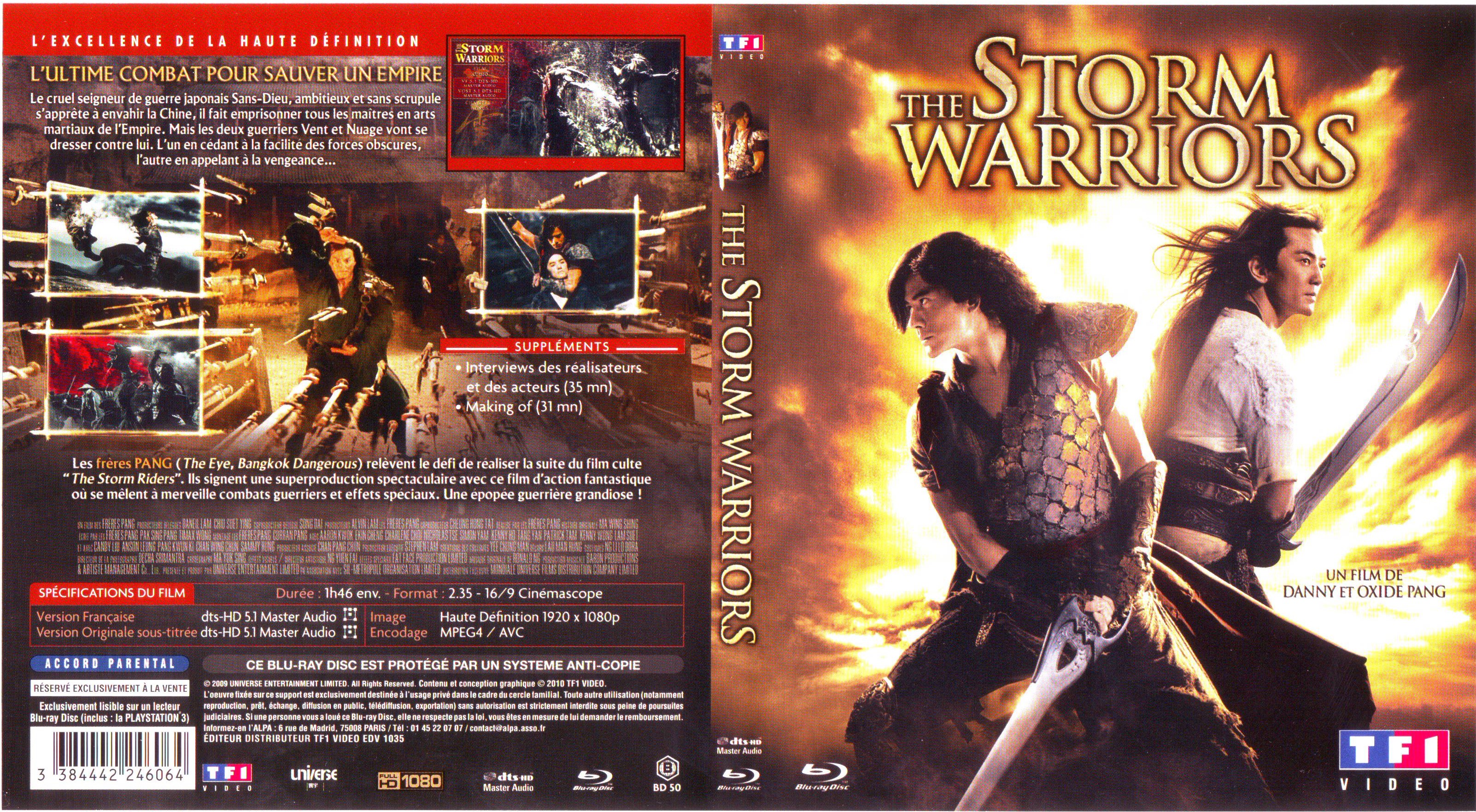 Jaquette DVD The storm warriors (BLU-RAY)