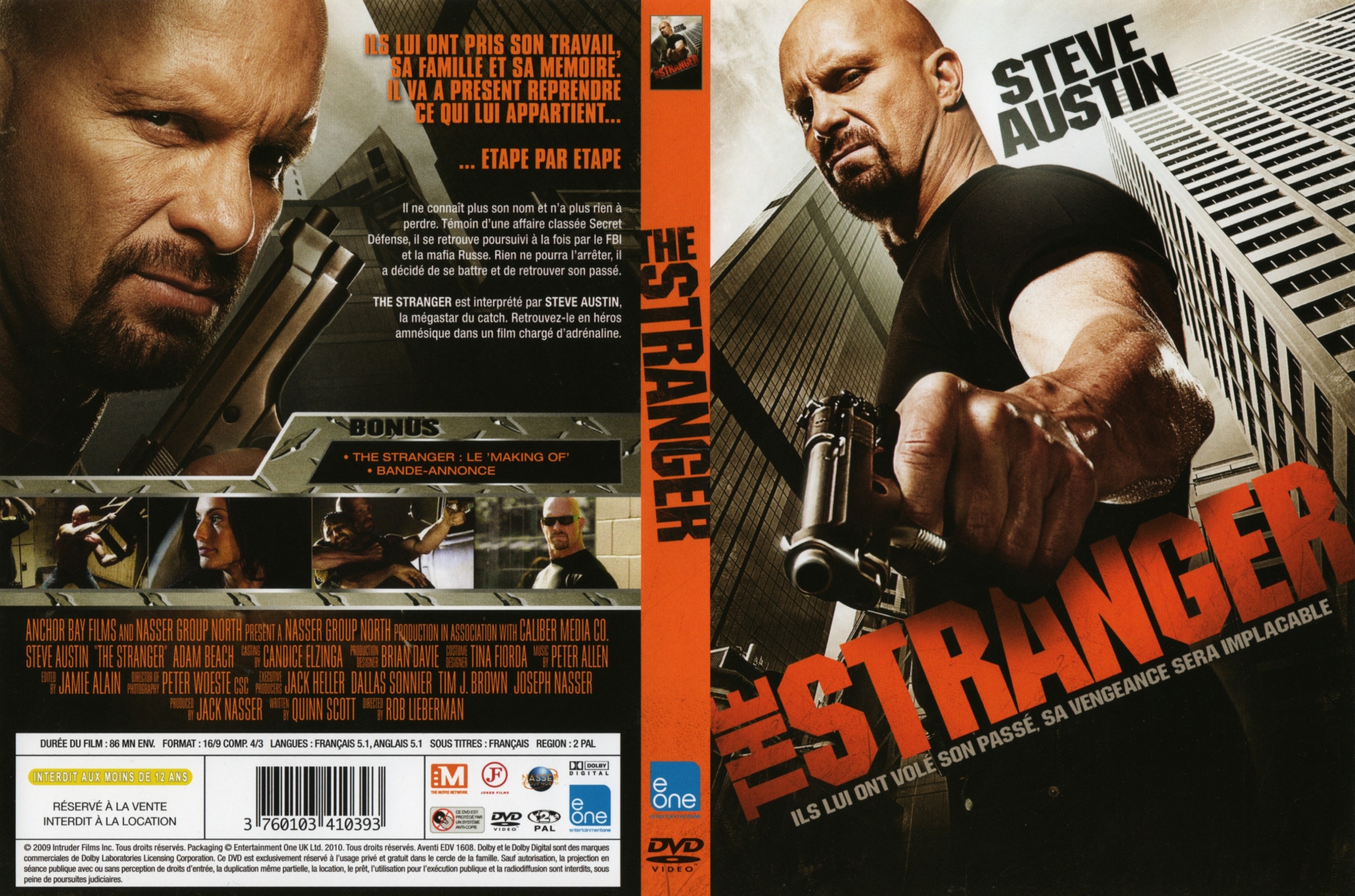 Jaquette DVD The stranger