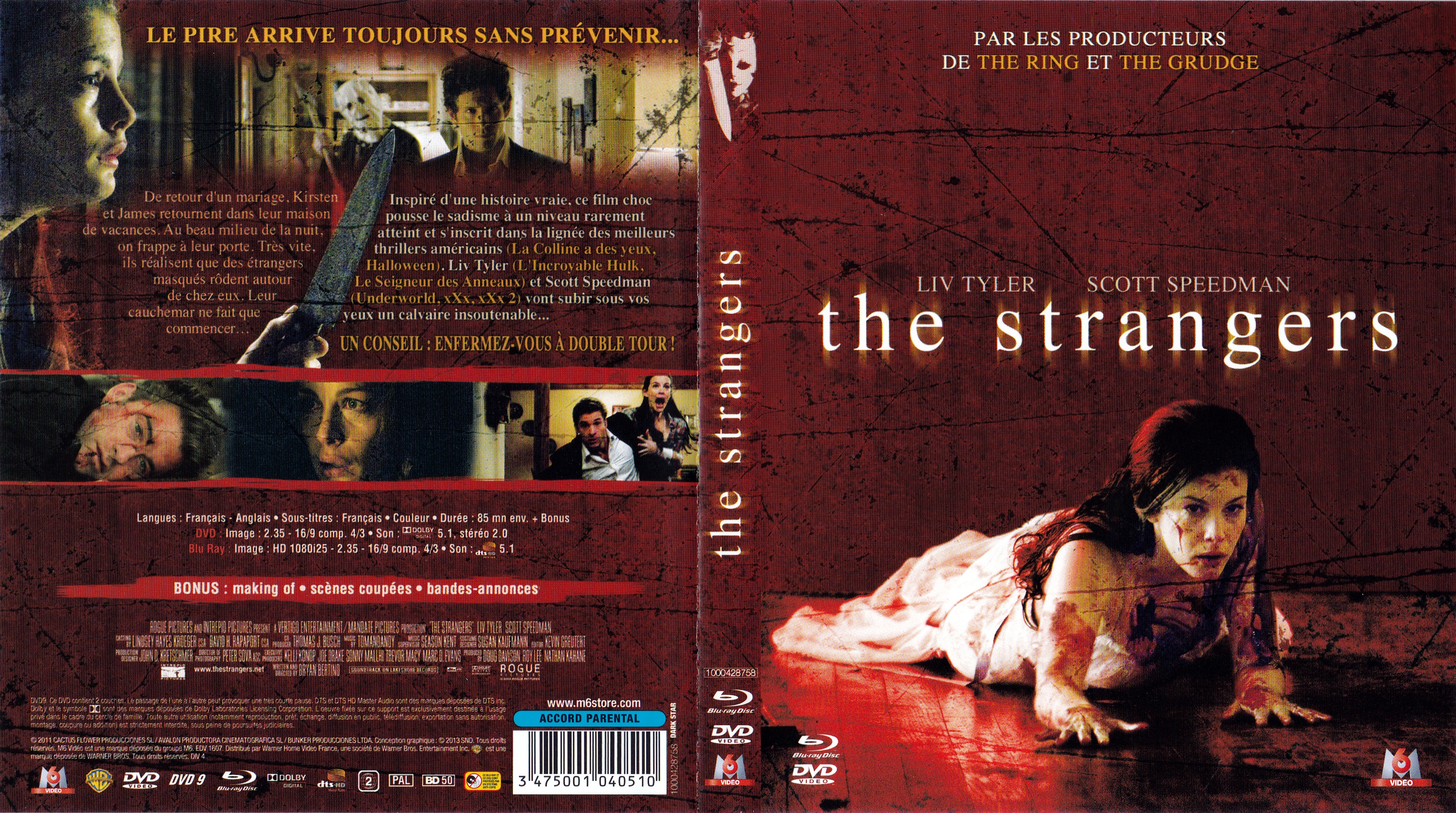 Jaquette DVD The strangers (BLU-RAY)