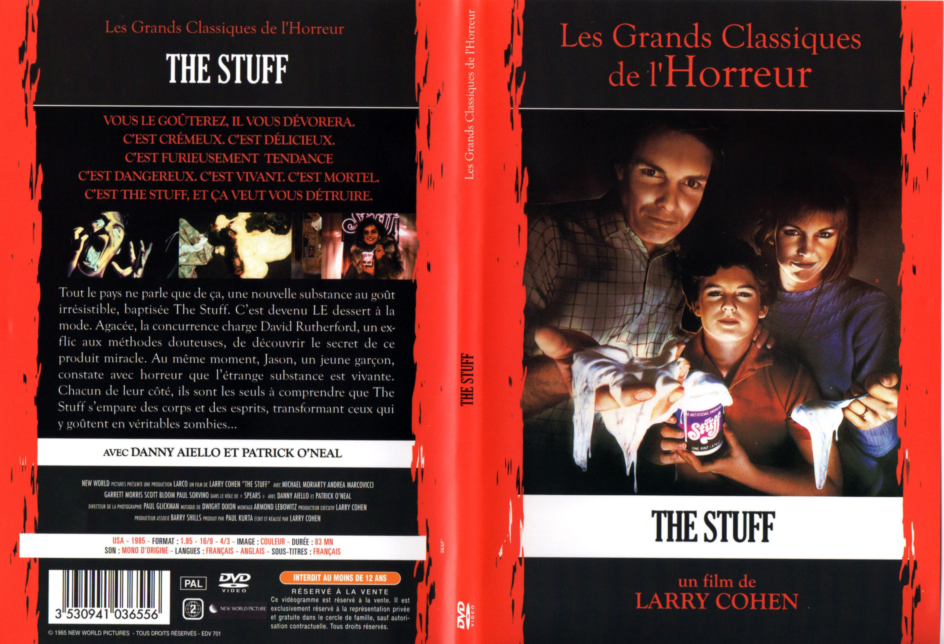 Jaquette DVD The stuff