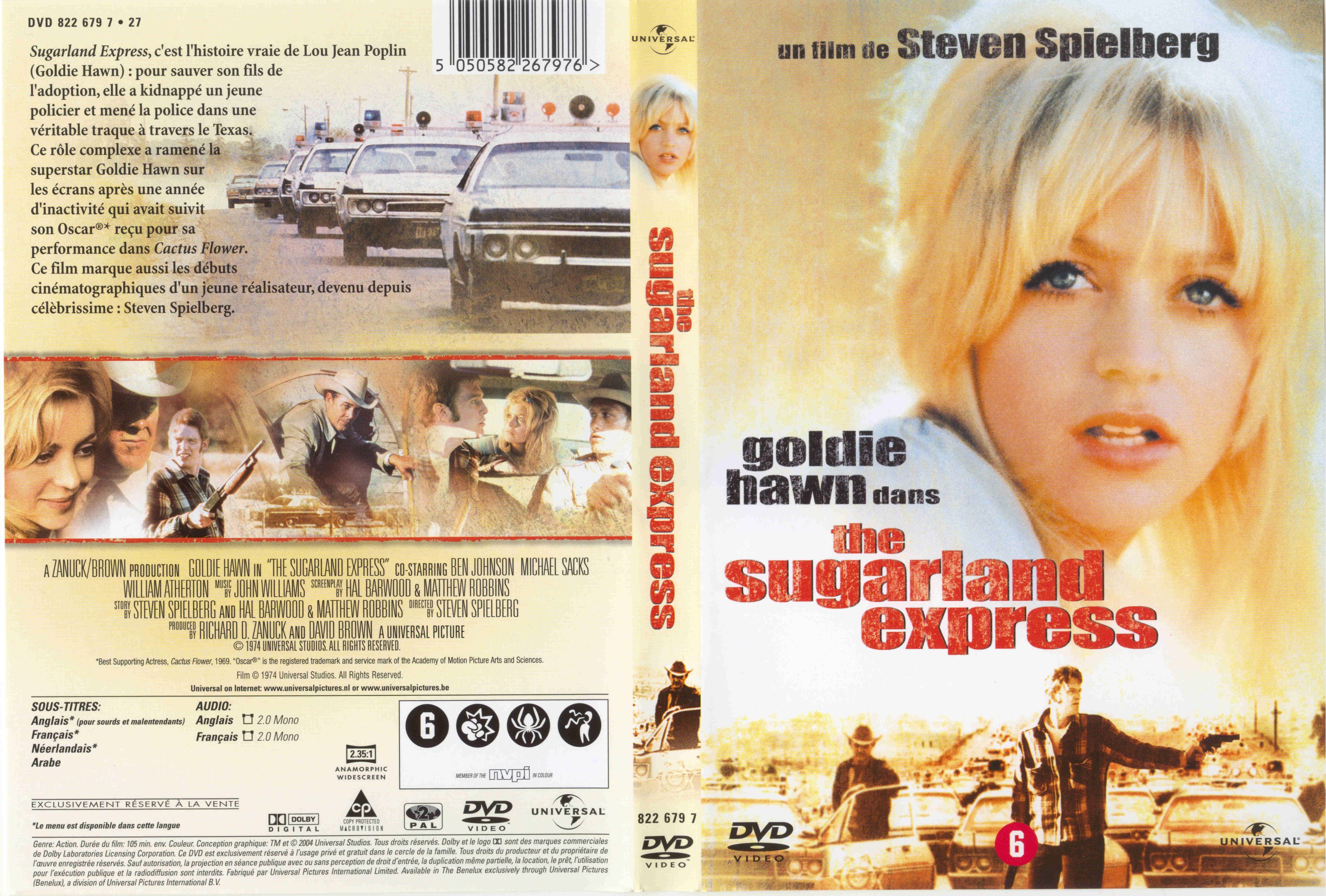 Jaquette DVD The sugarland express