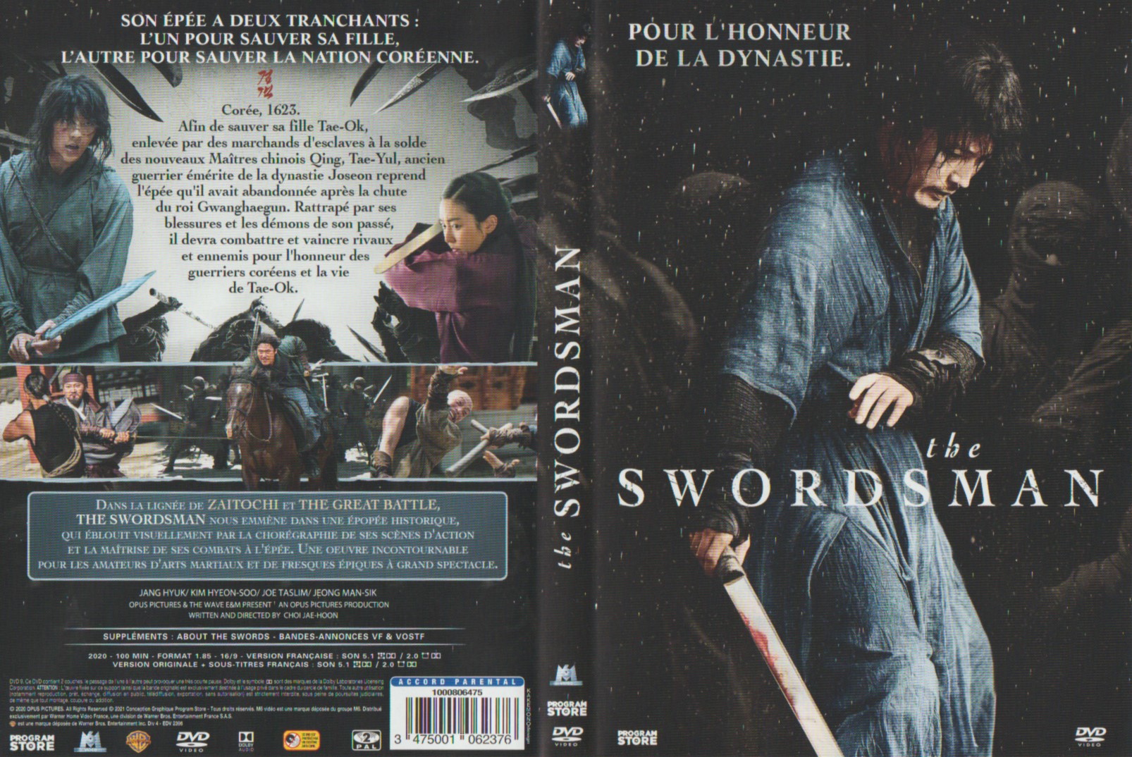 Jaquette DVD The swordsman