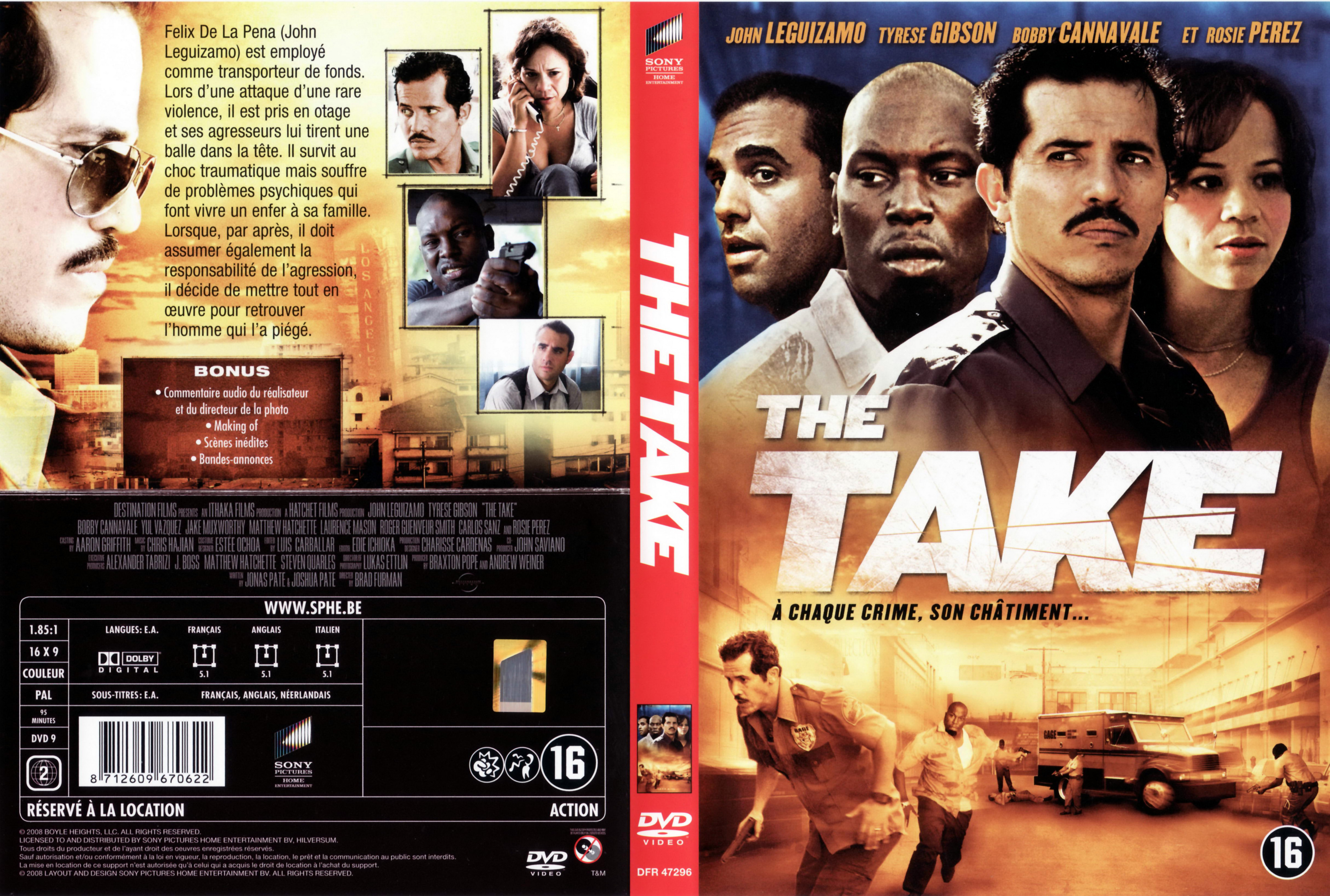 Jaquette DVD The take (2008)