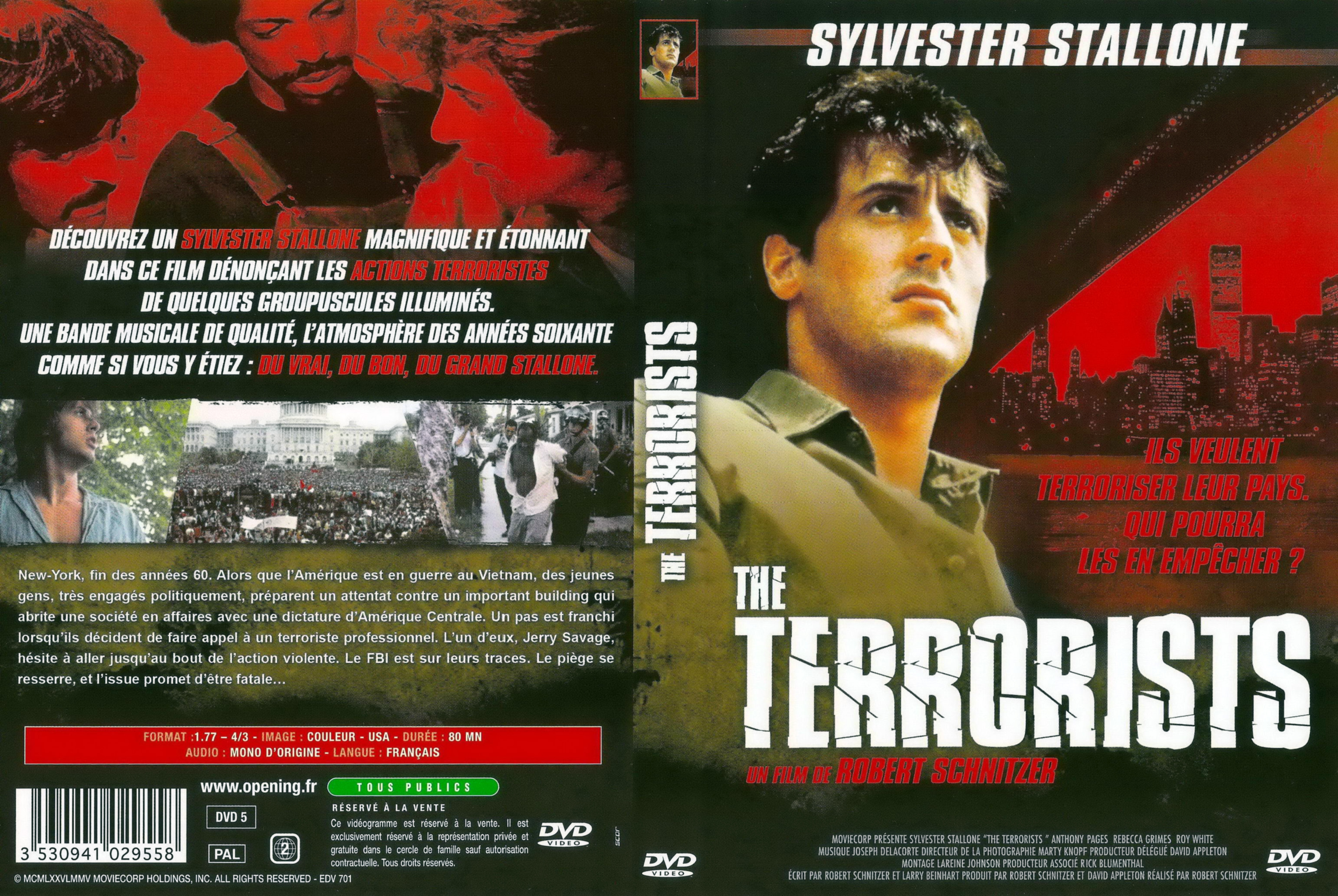 Jaquette DVD The terrorists