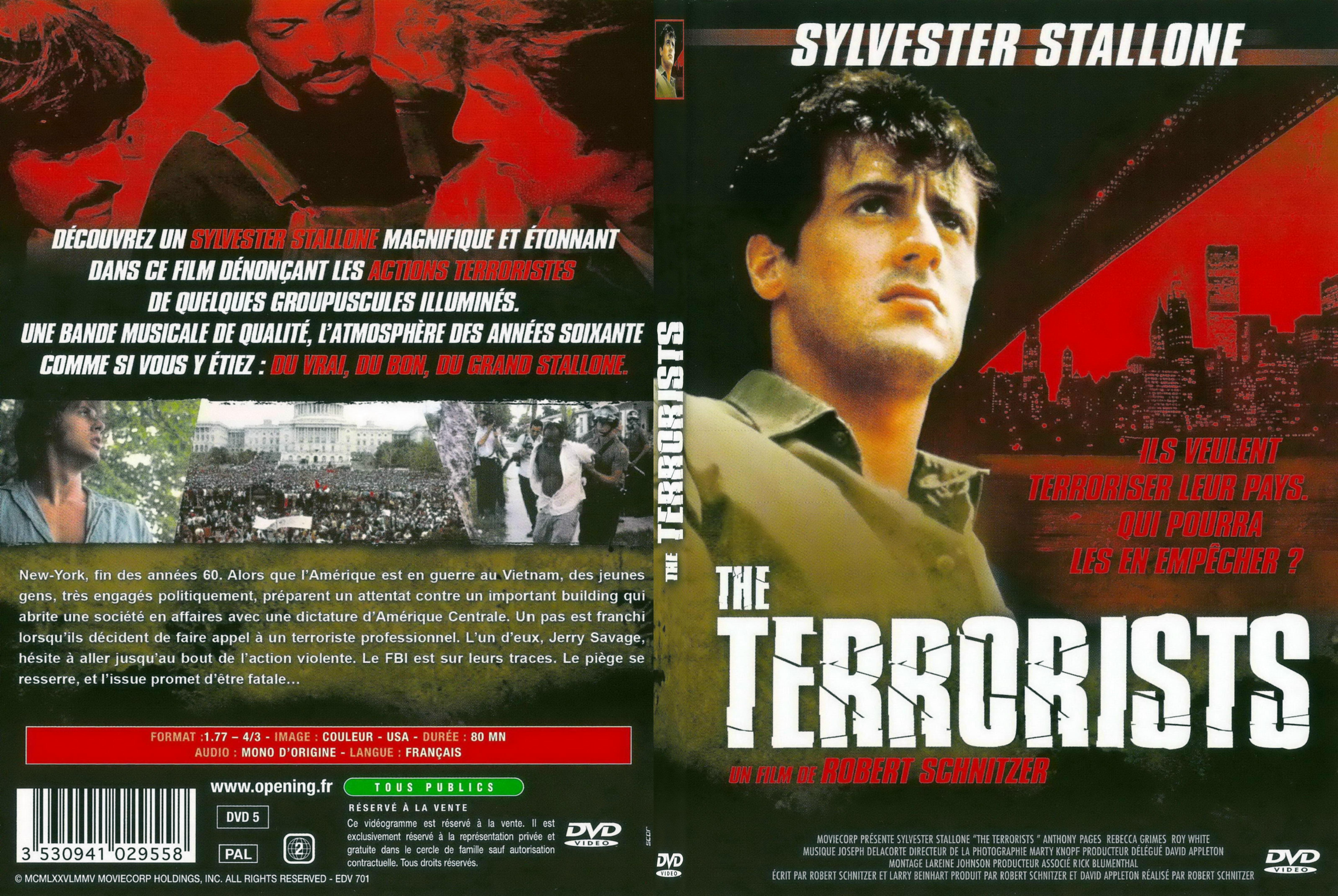 Jaquette DVD The terrorists - SLIM