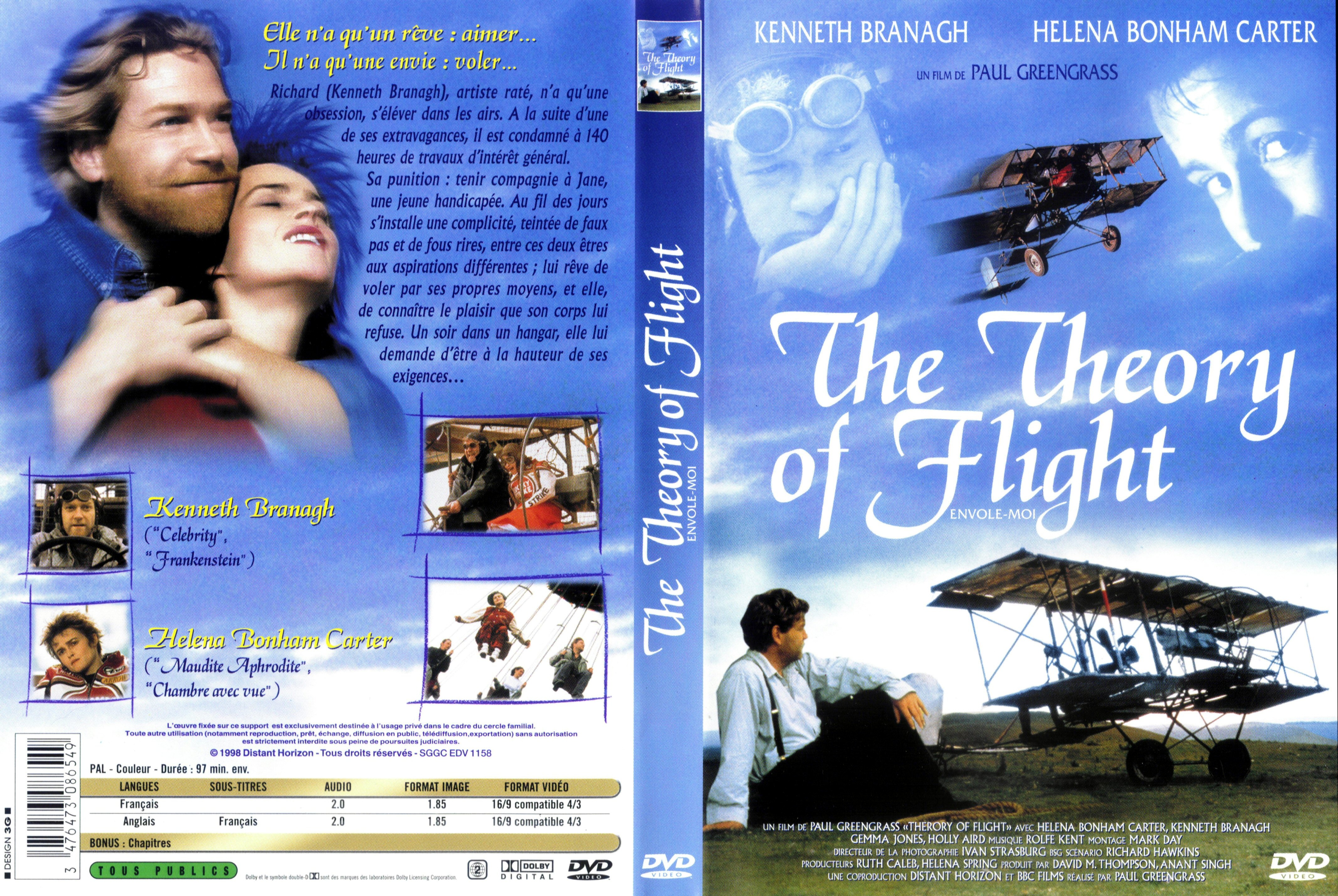 Jaquette DVD The theory of flight
