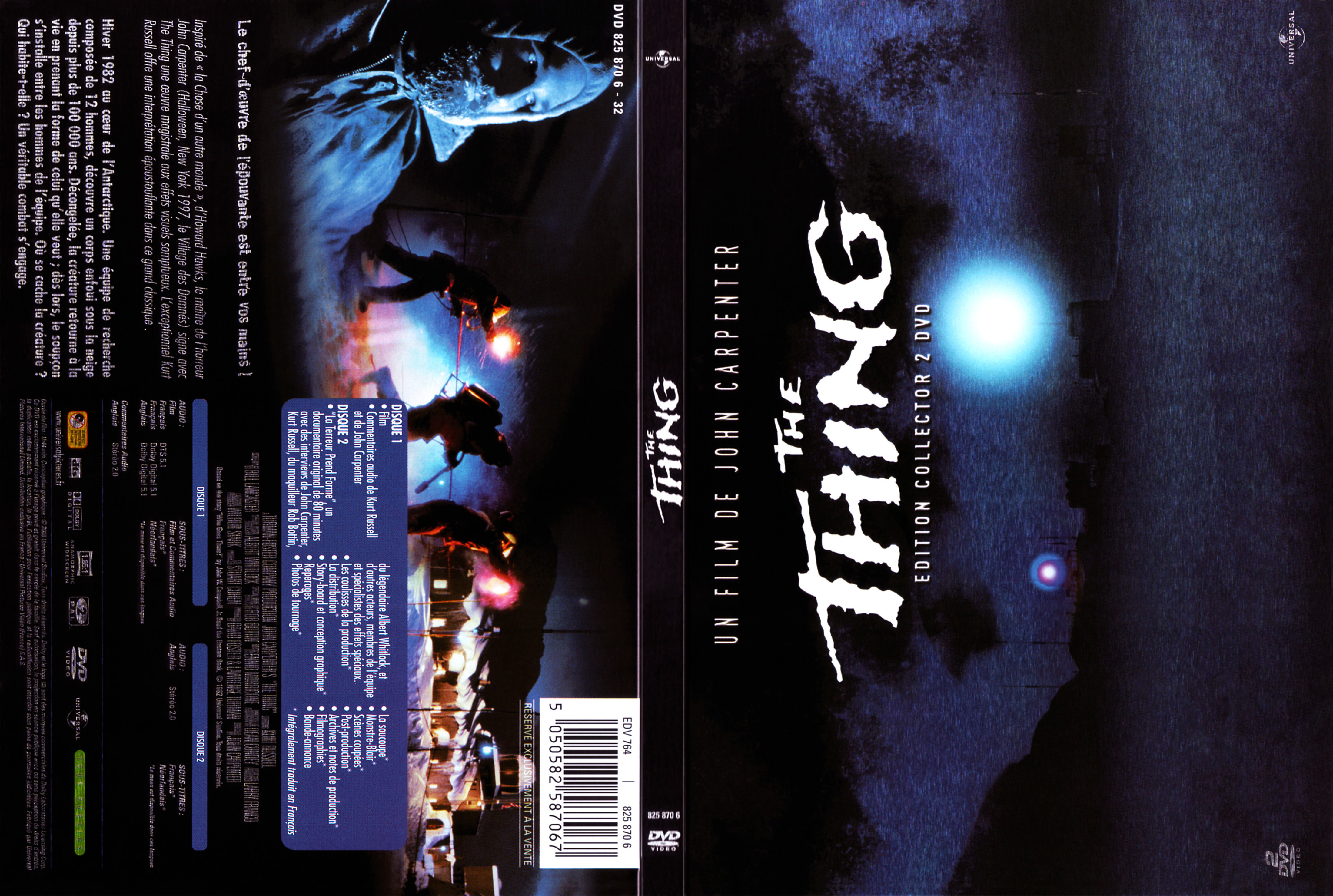 Jaquette DVD The thing v4