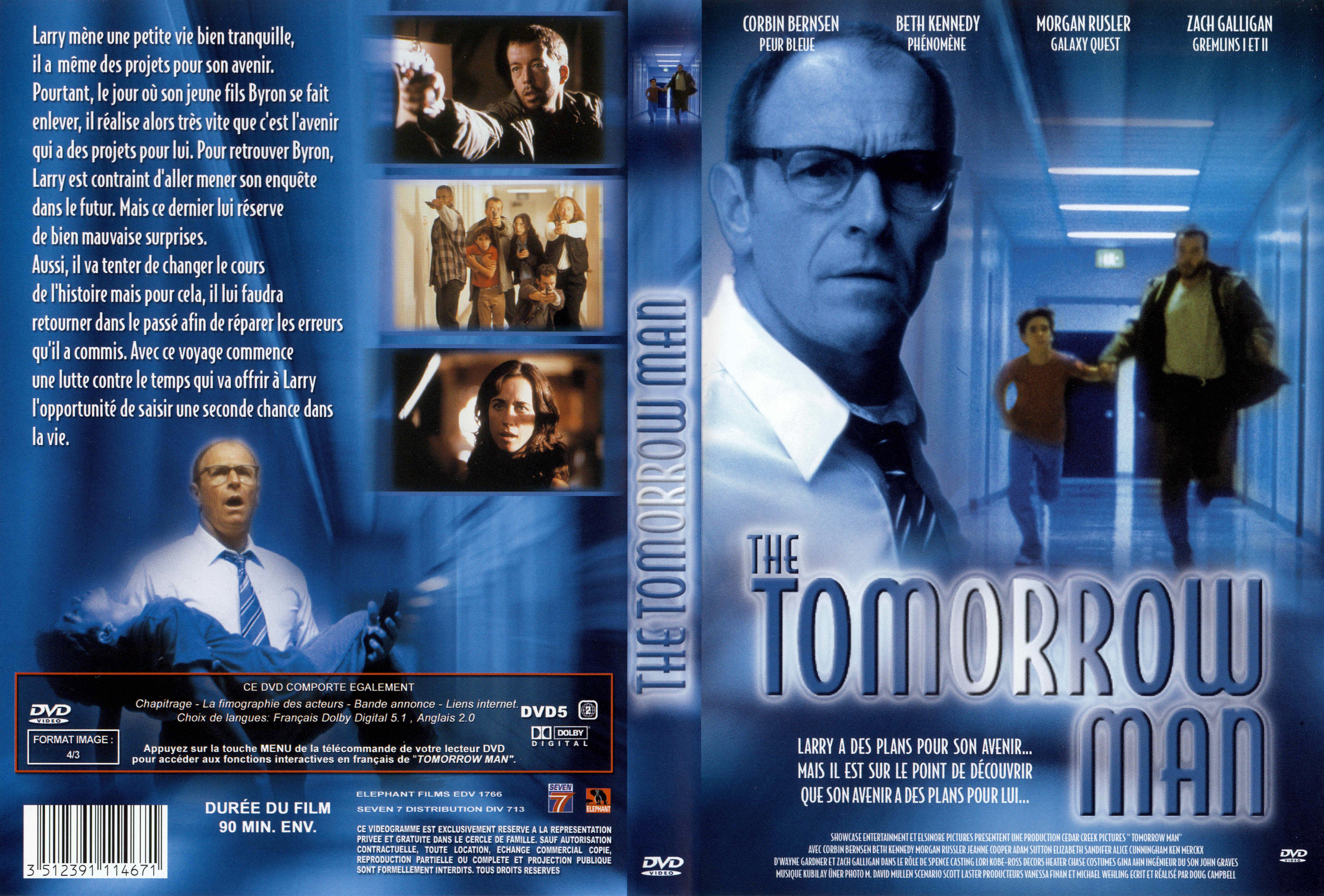 Jaquette DVD The tomorrow man