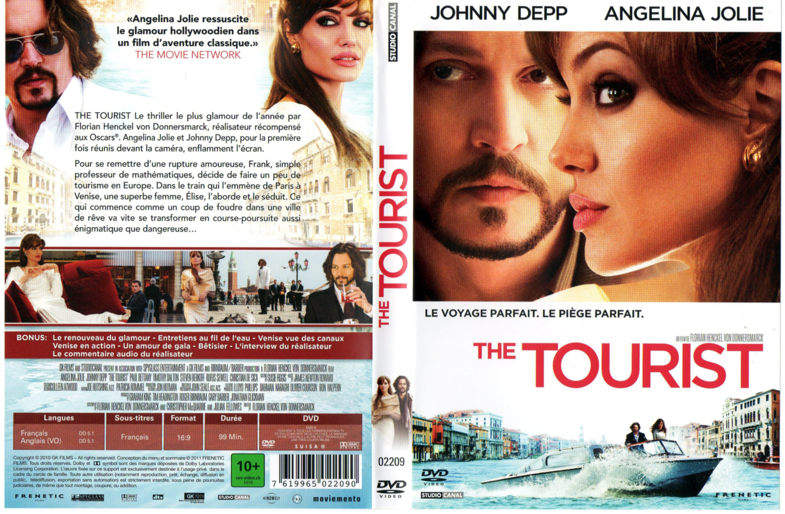 Jaquette DVD The tourist