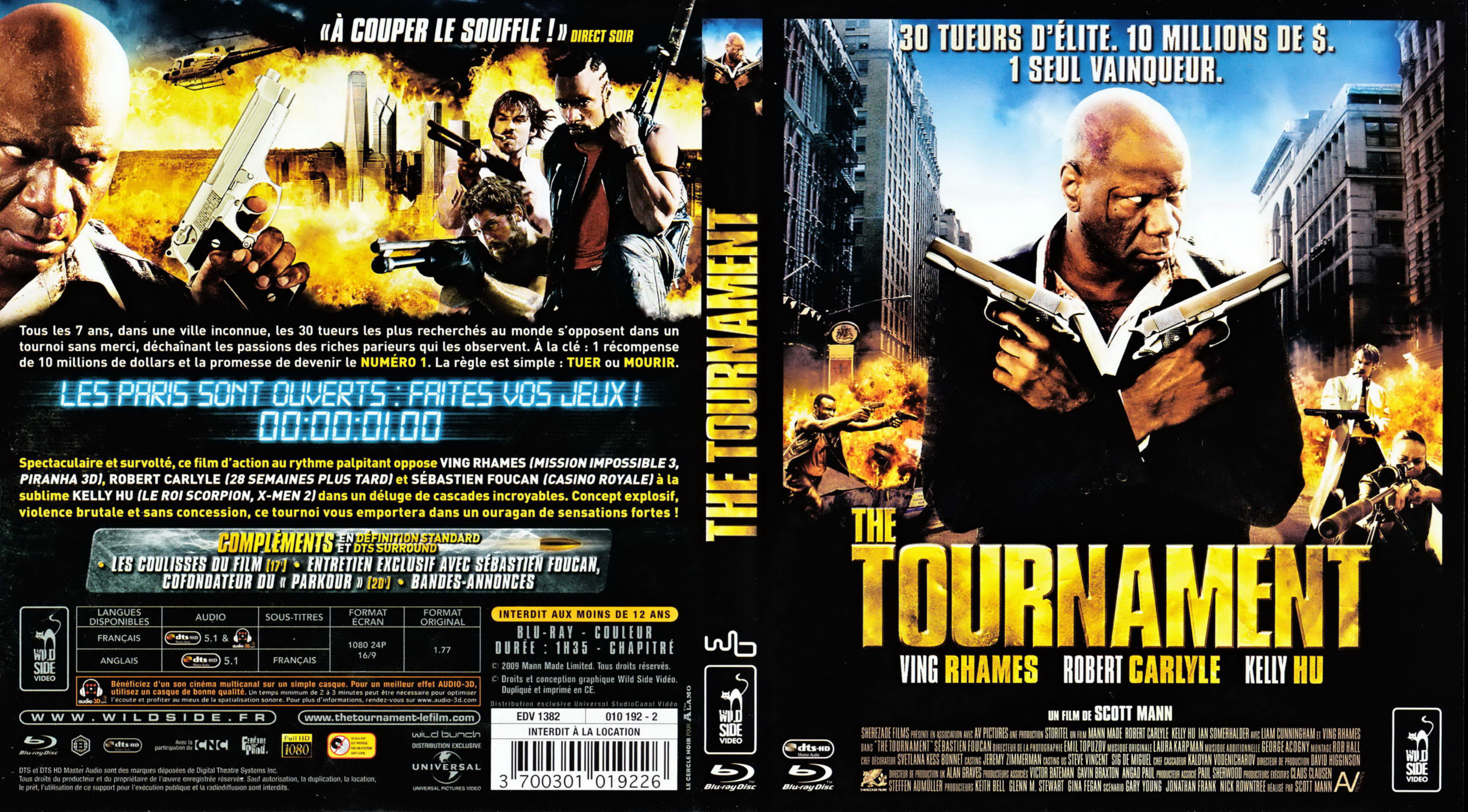 Jaquette DVD The tournament (BLU-RAY)