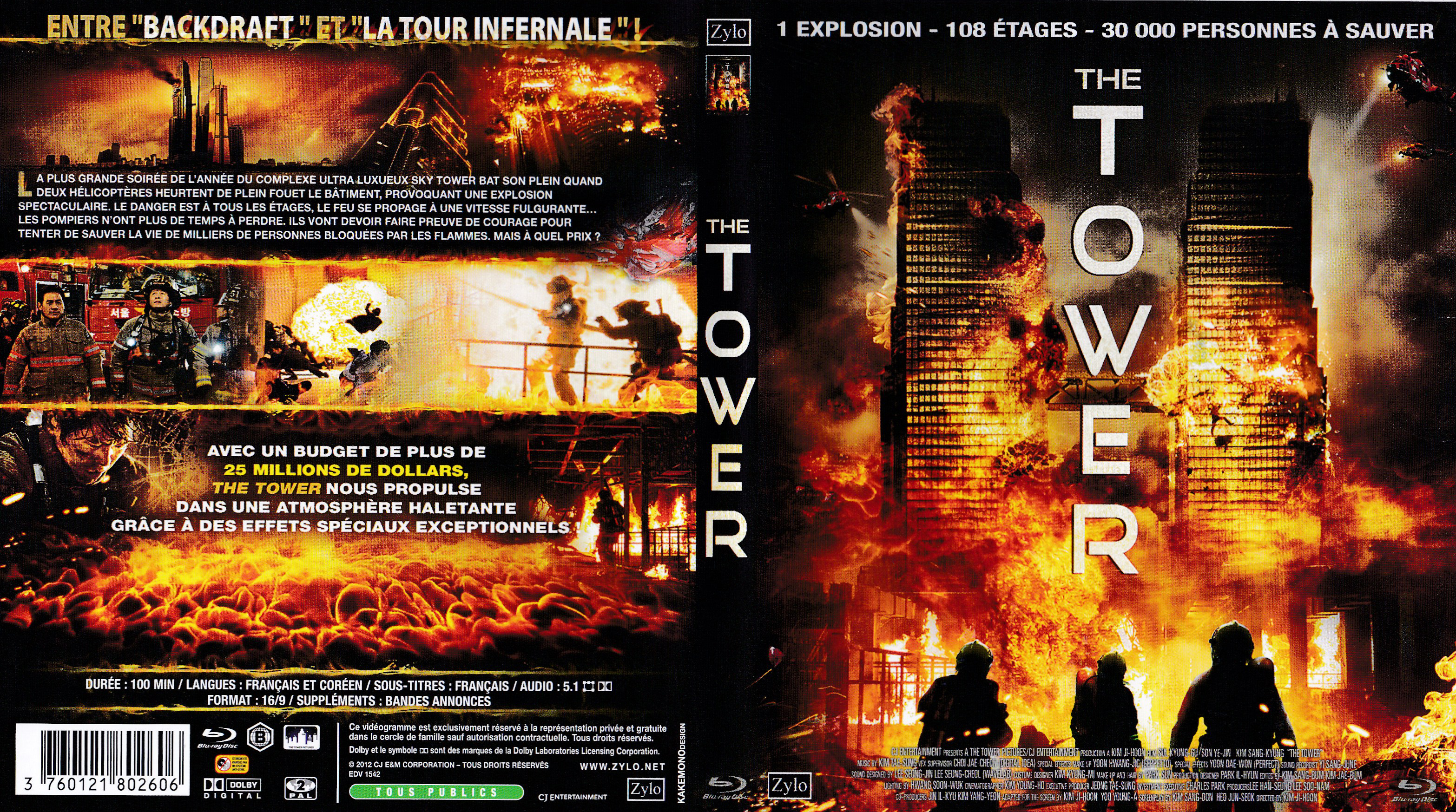 Jaquette DVD The tower (BLU-RAY)