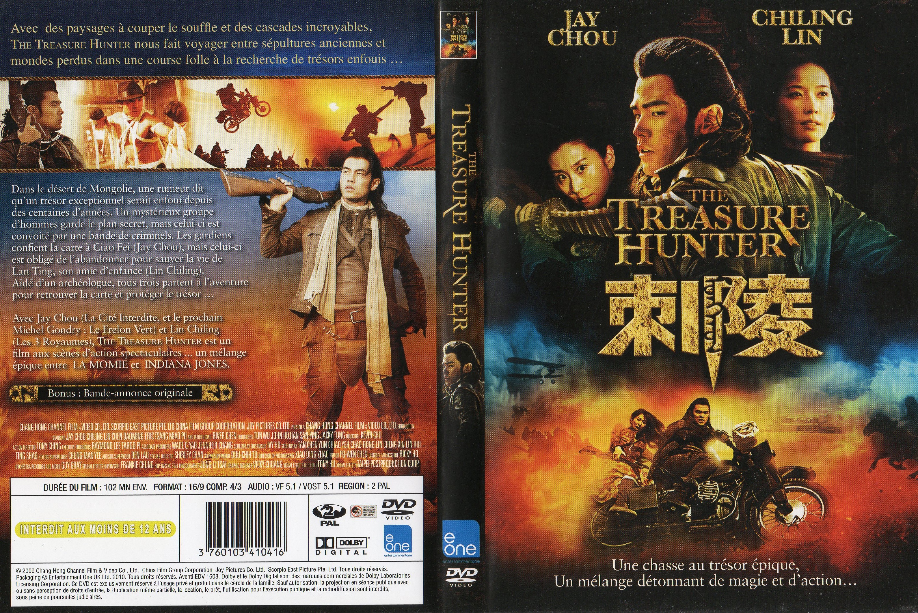 Jaquette DVD The treasure hunter