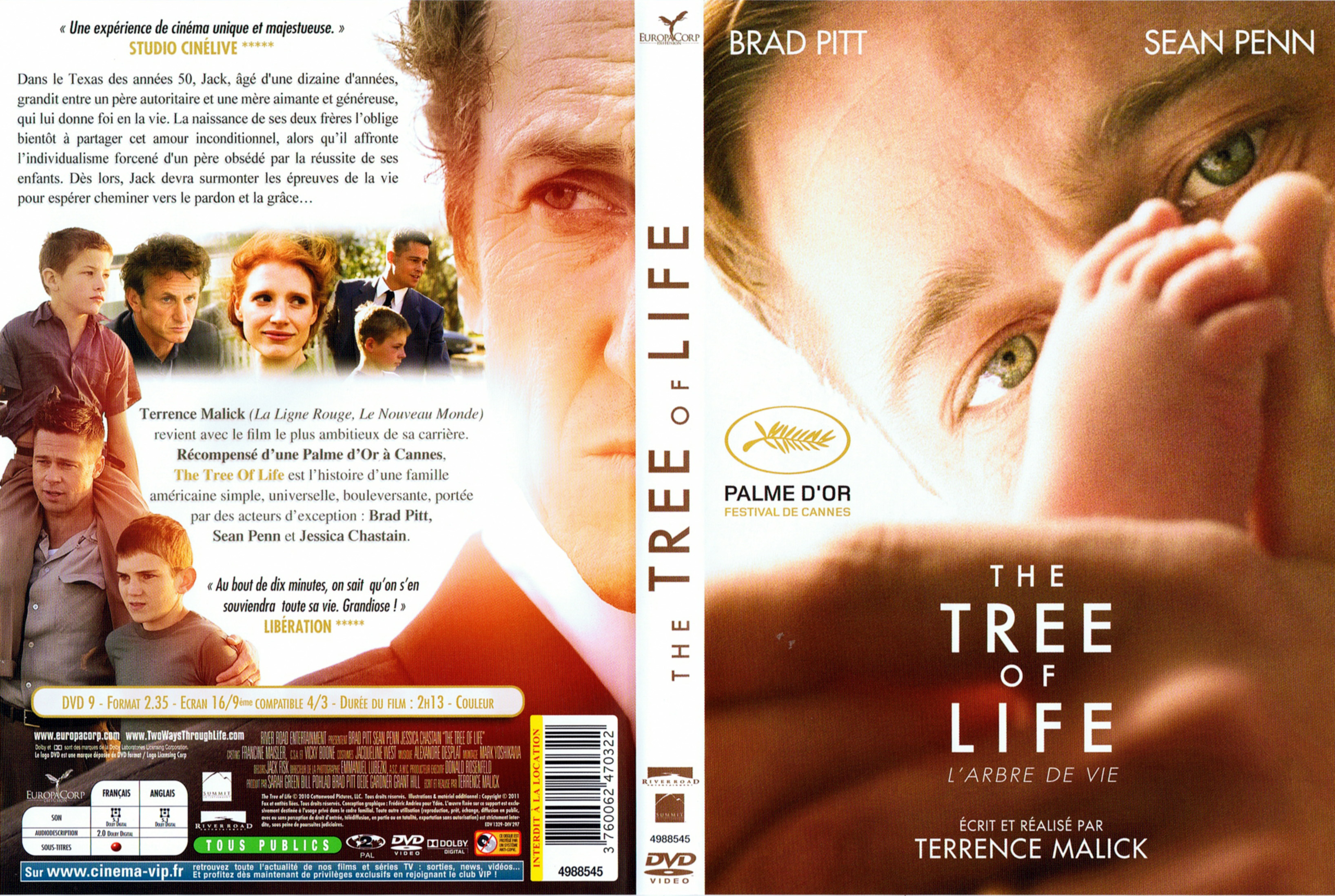 Jaquette DVD The tree of life