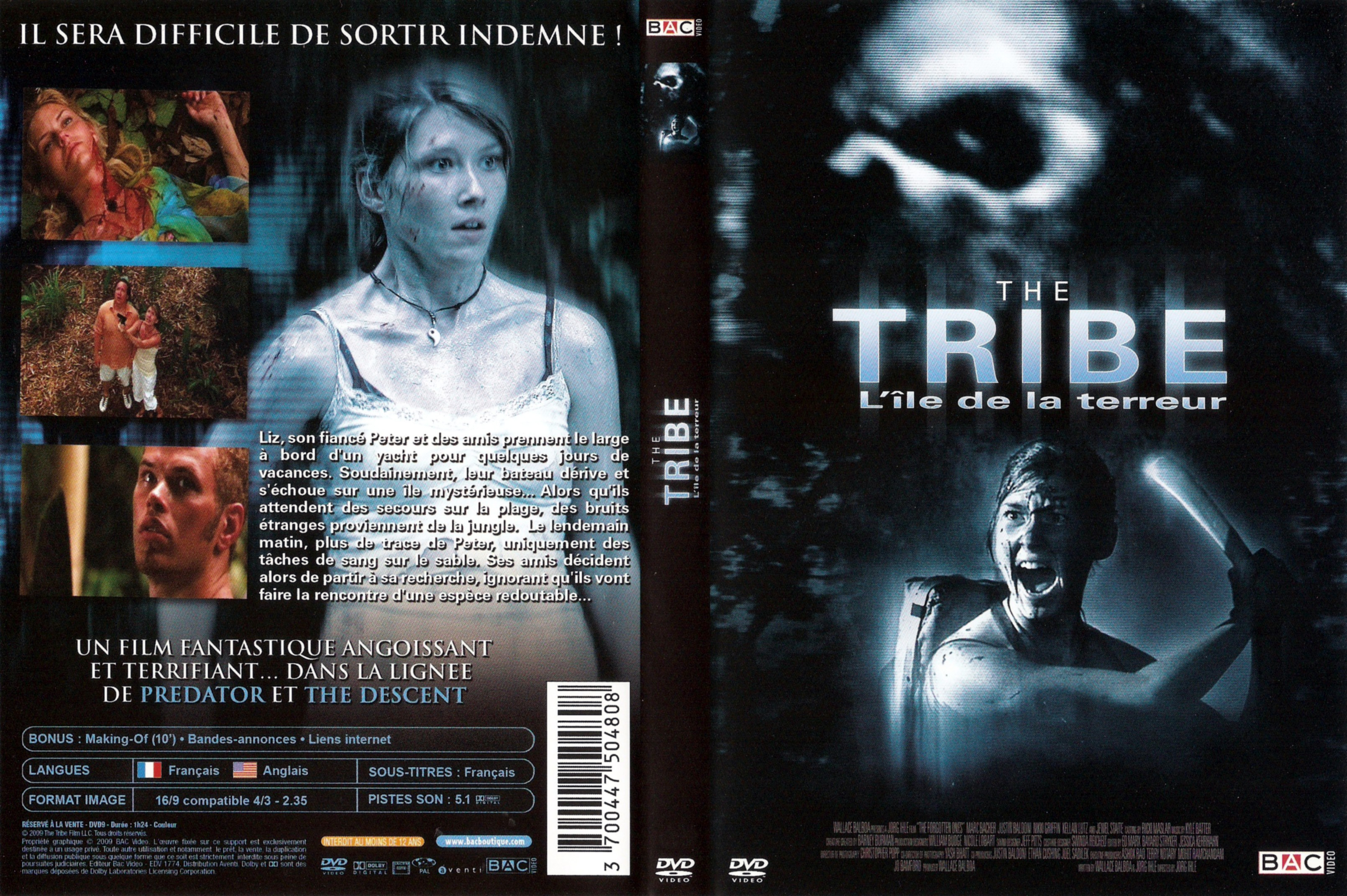 Jaquette DVD The tribe
