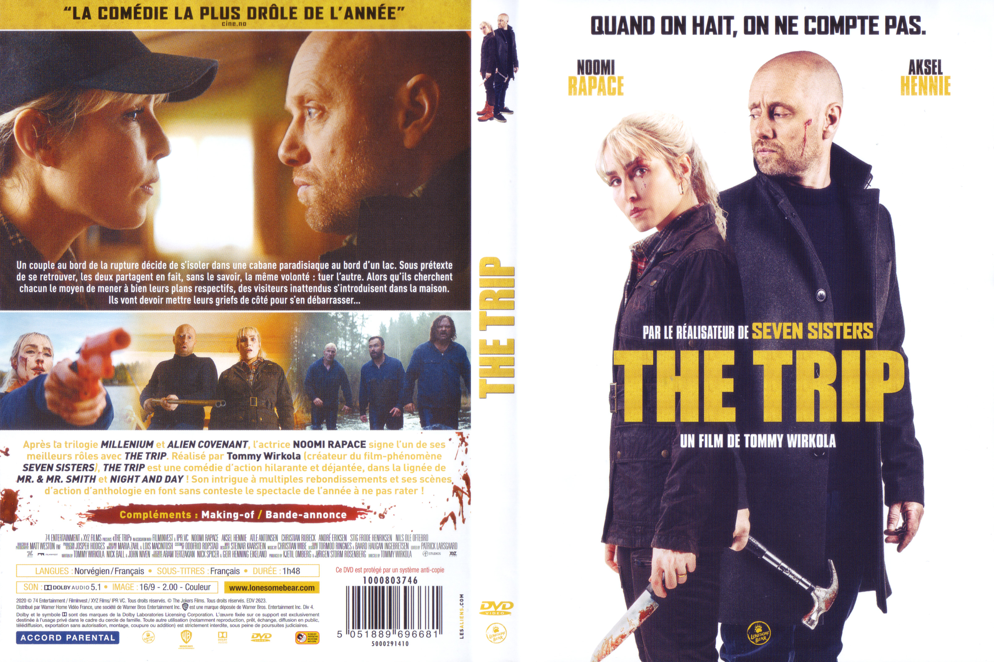 Jaquette DVD The trip (2021)