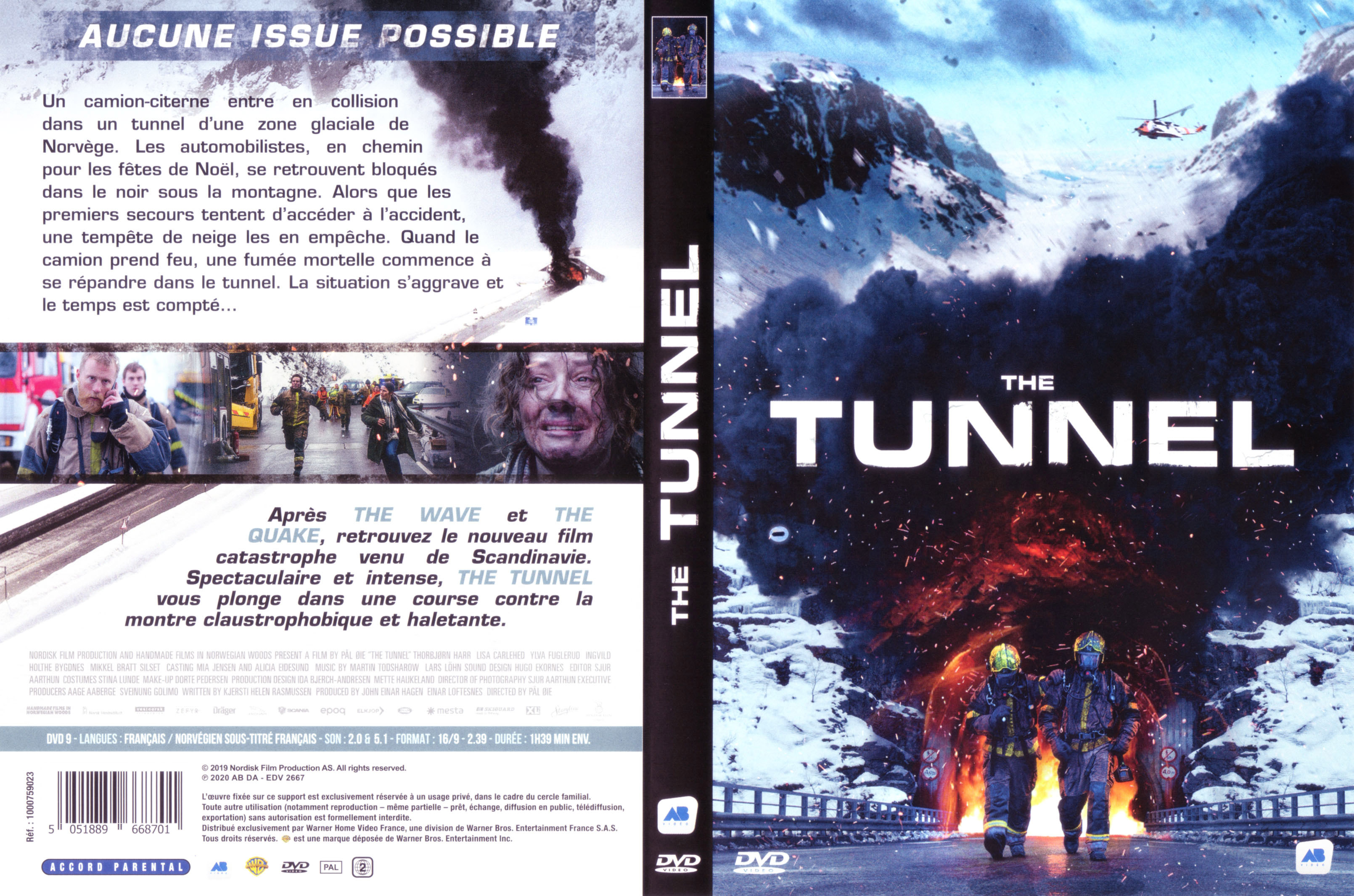 Jaquette DVD de The tunnel (2019) - Cinéma Passion