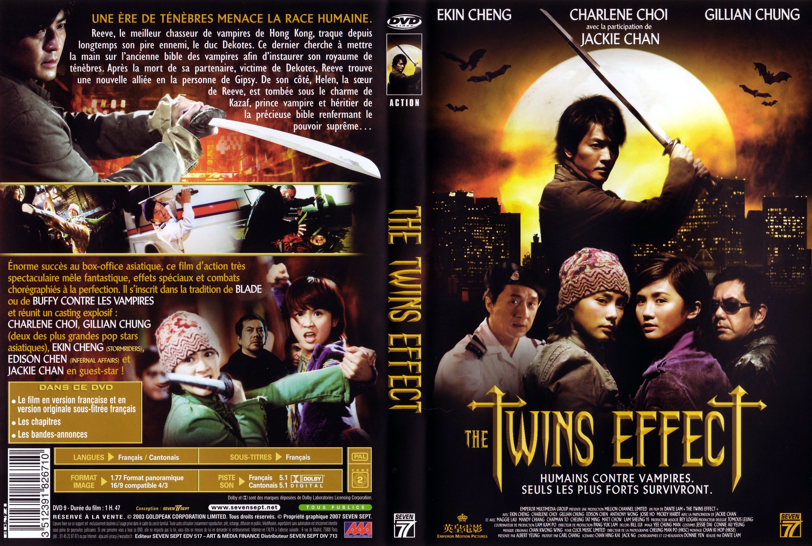 Jaquette DVD The twins effect