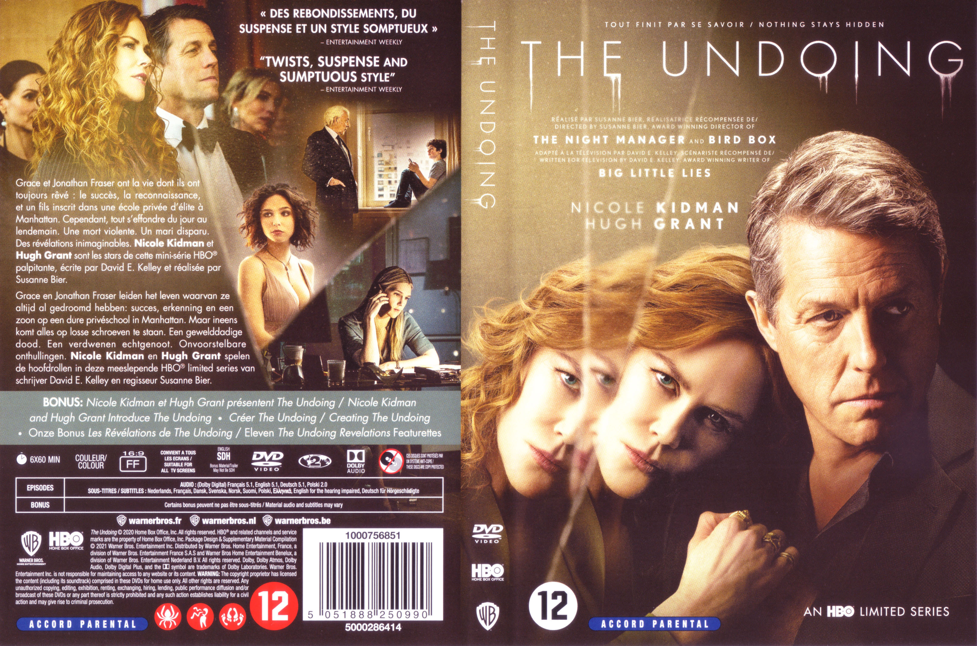 Jaquette DVD The undoing Saison 1