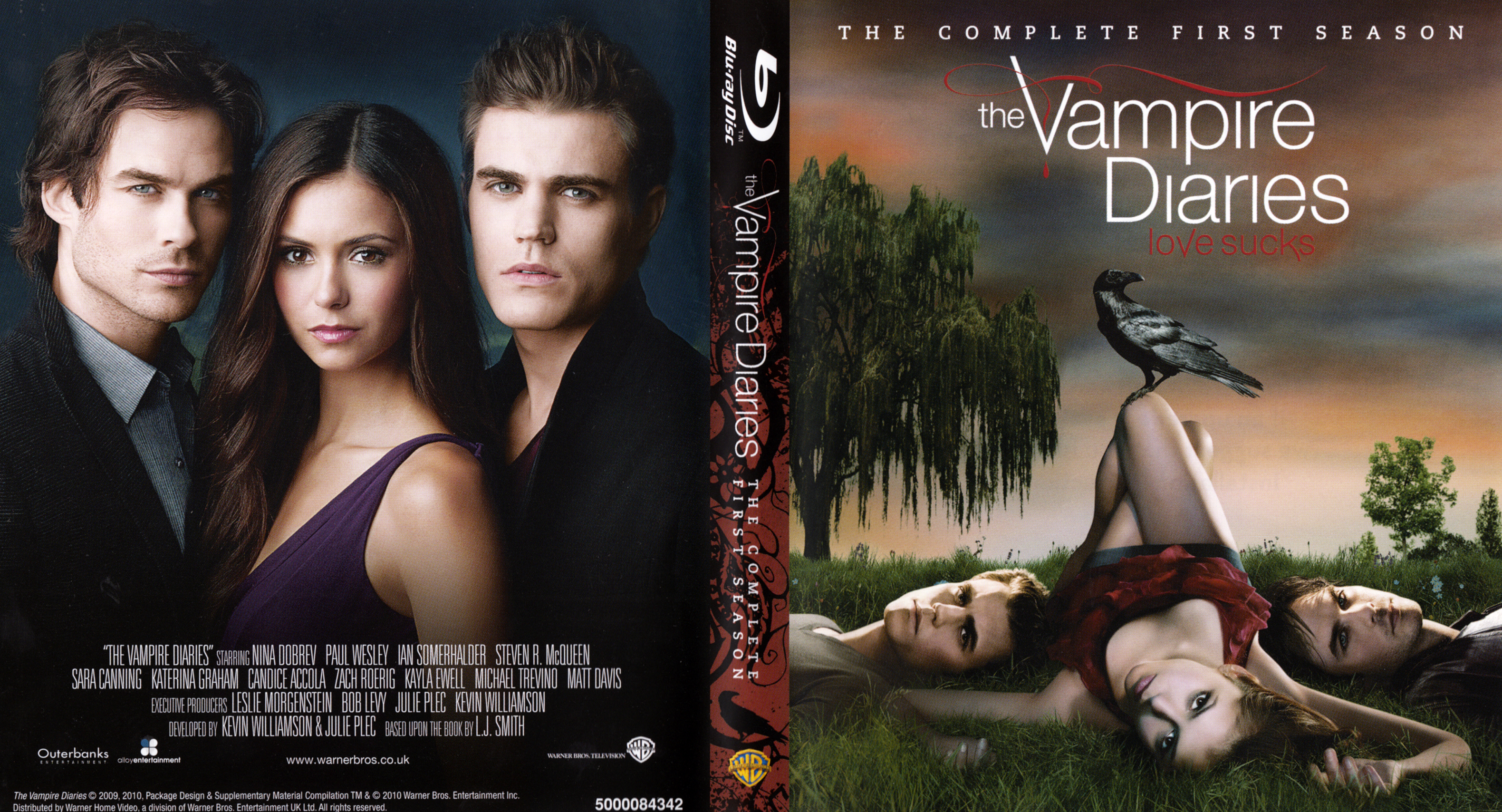 Jaquette DVD The vampire diaries Saison 1 Zone 1