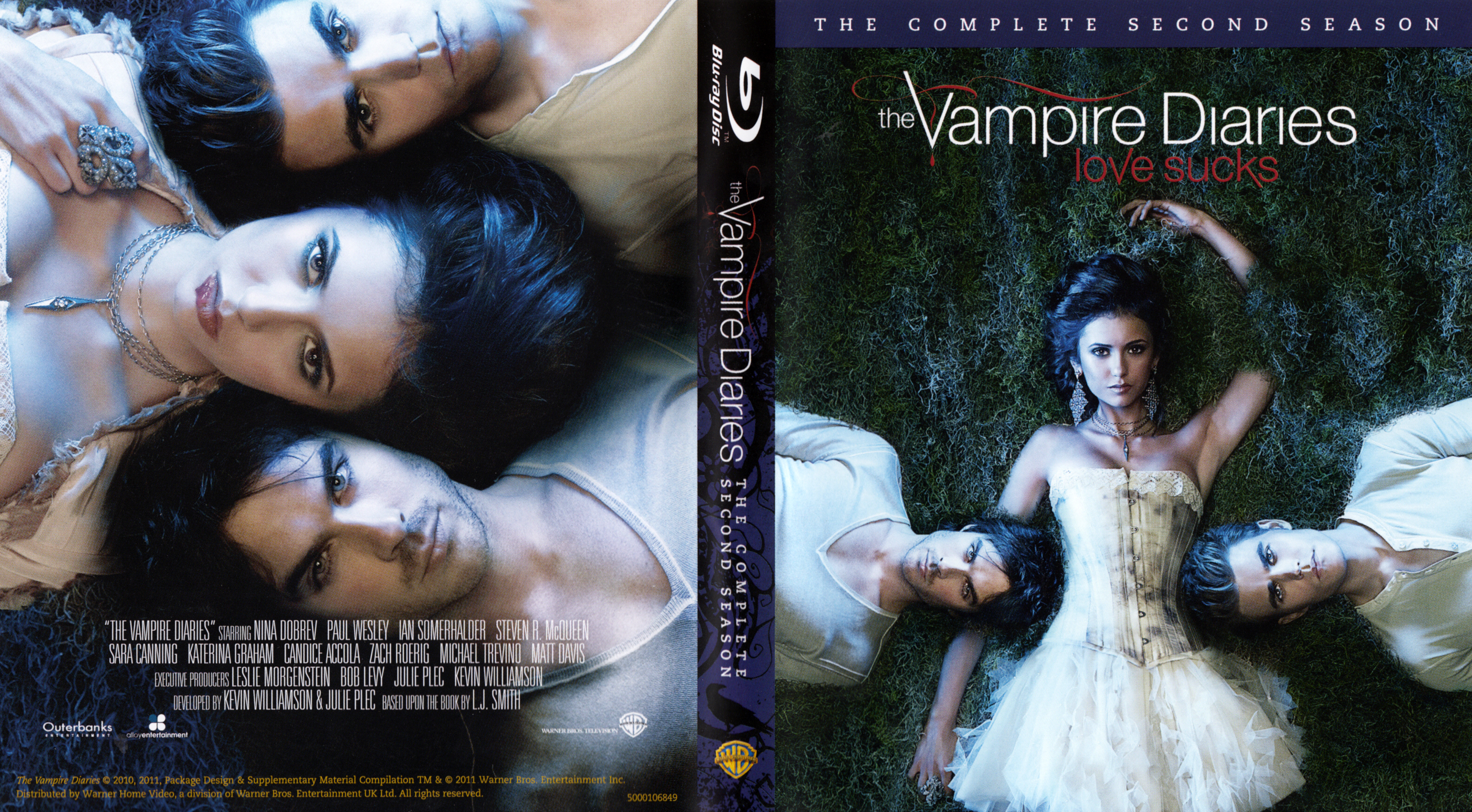 Jaquette DVD The vampire diaries Saison 2 Zone 1