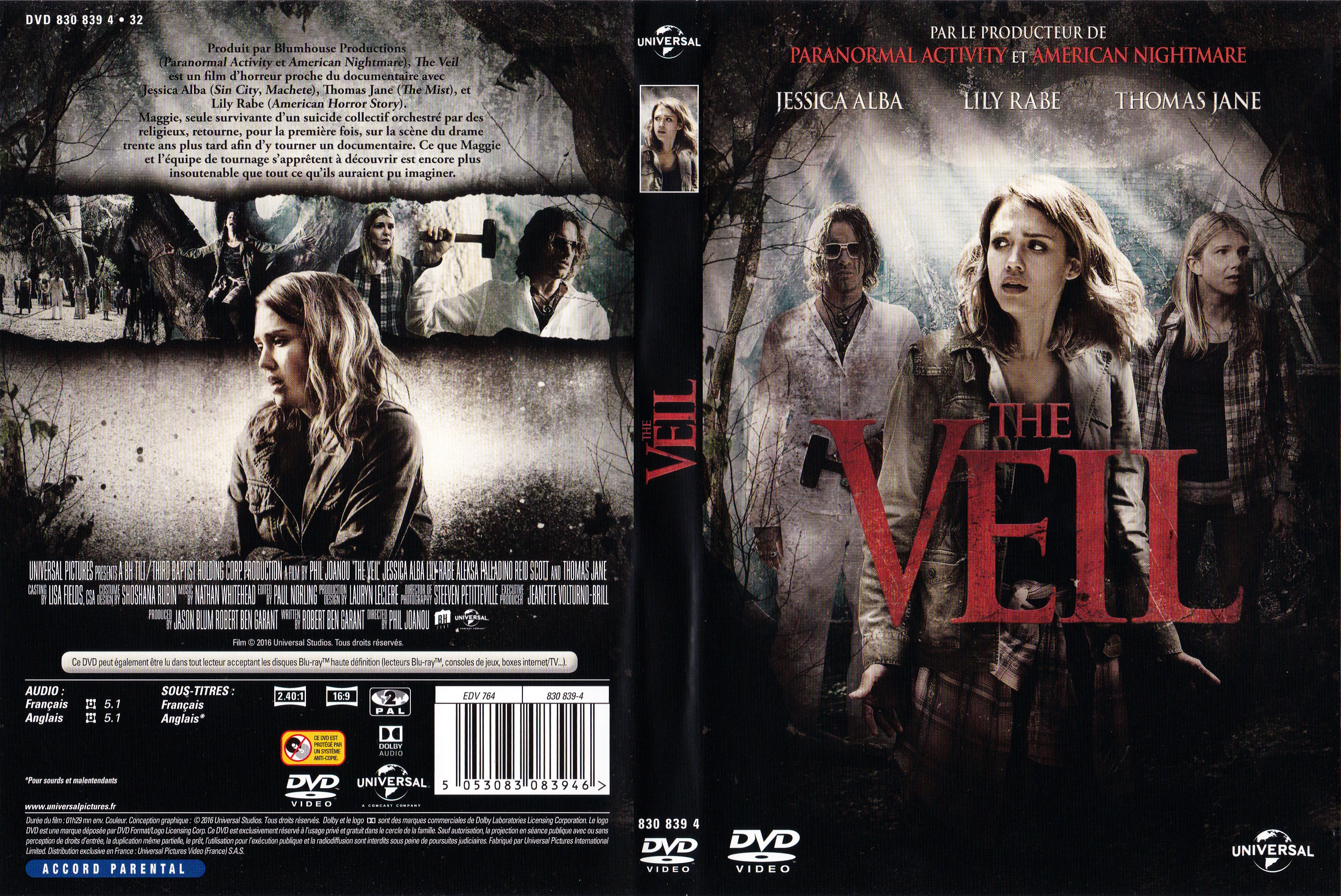 Jaquette DVD The veil