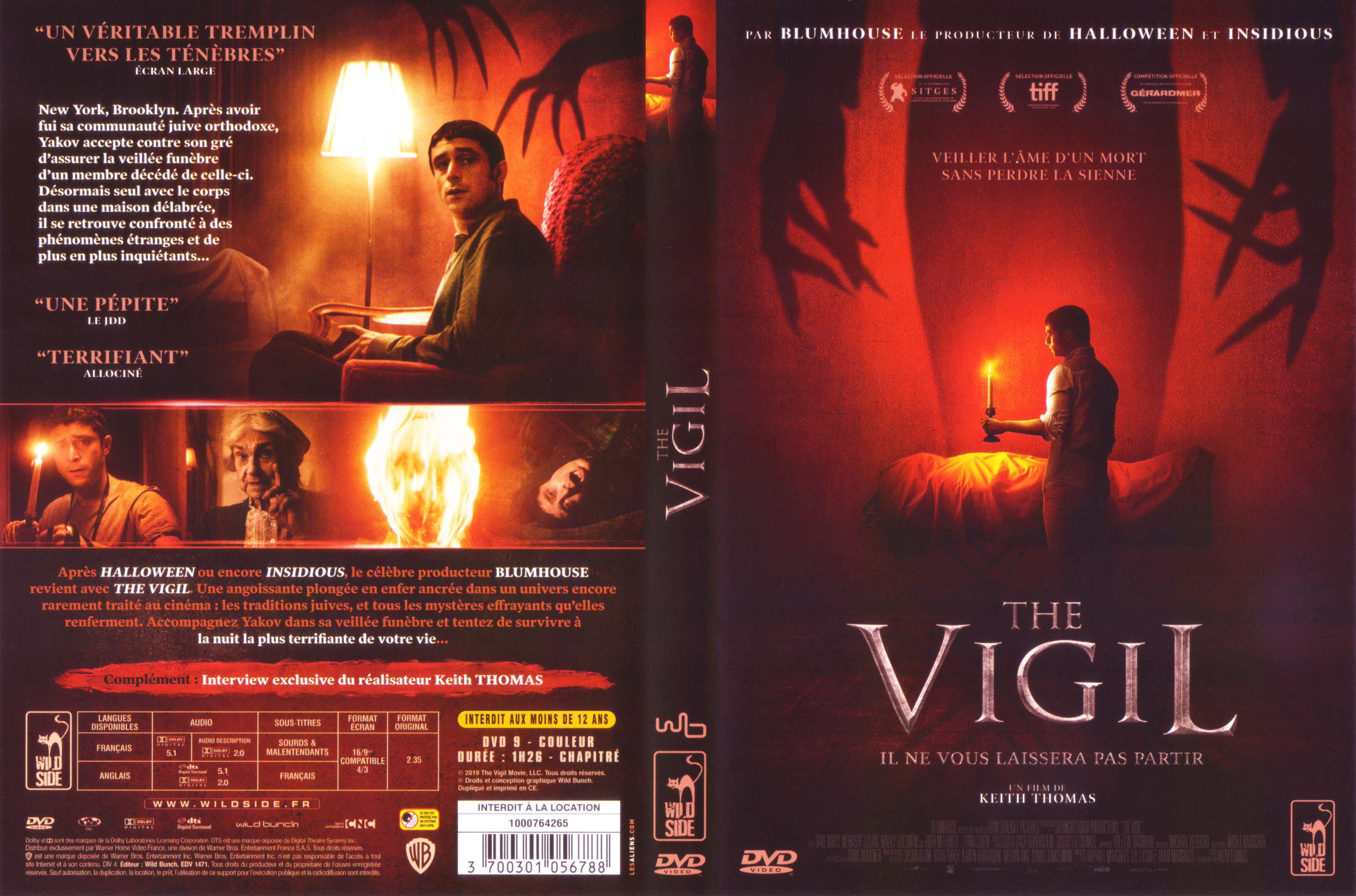 Jaquette DVD The vigil