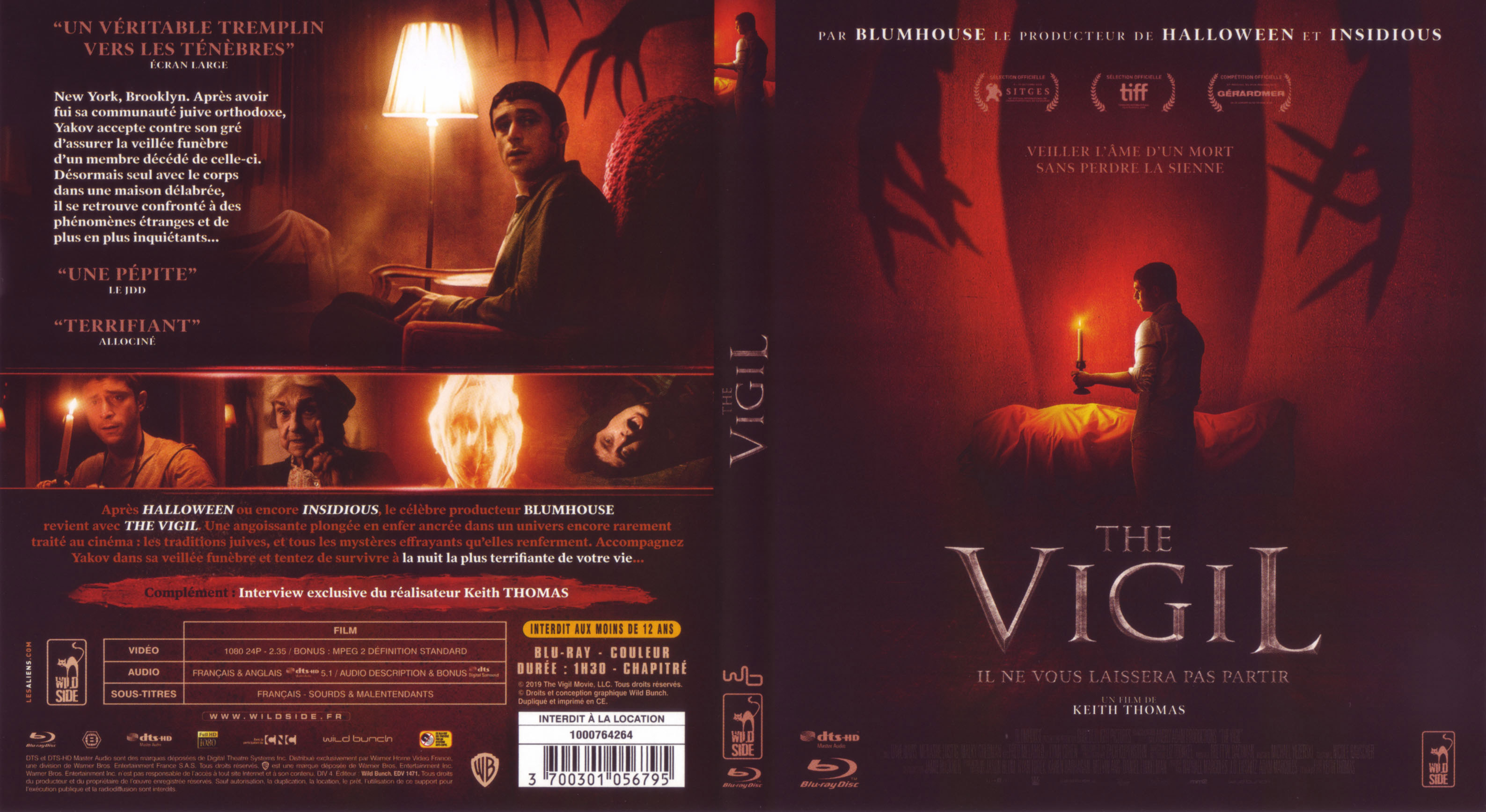 Jaquette DVD The vigil (BLU-RAY)