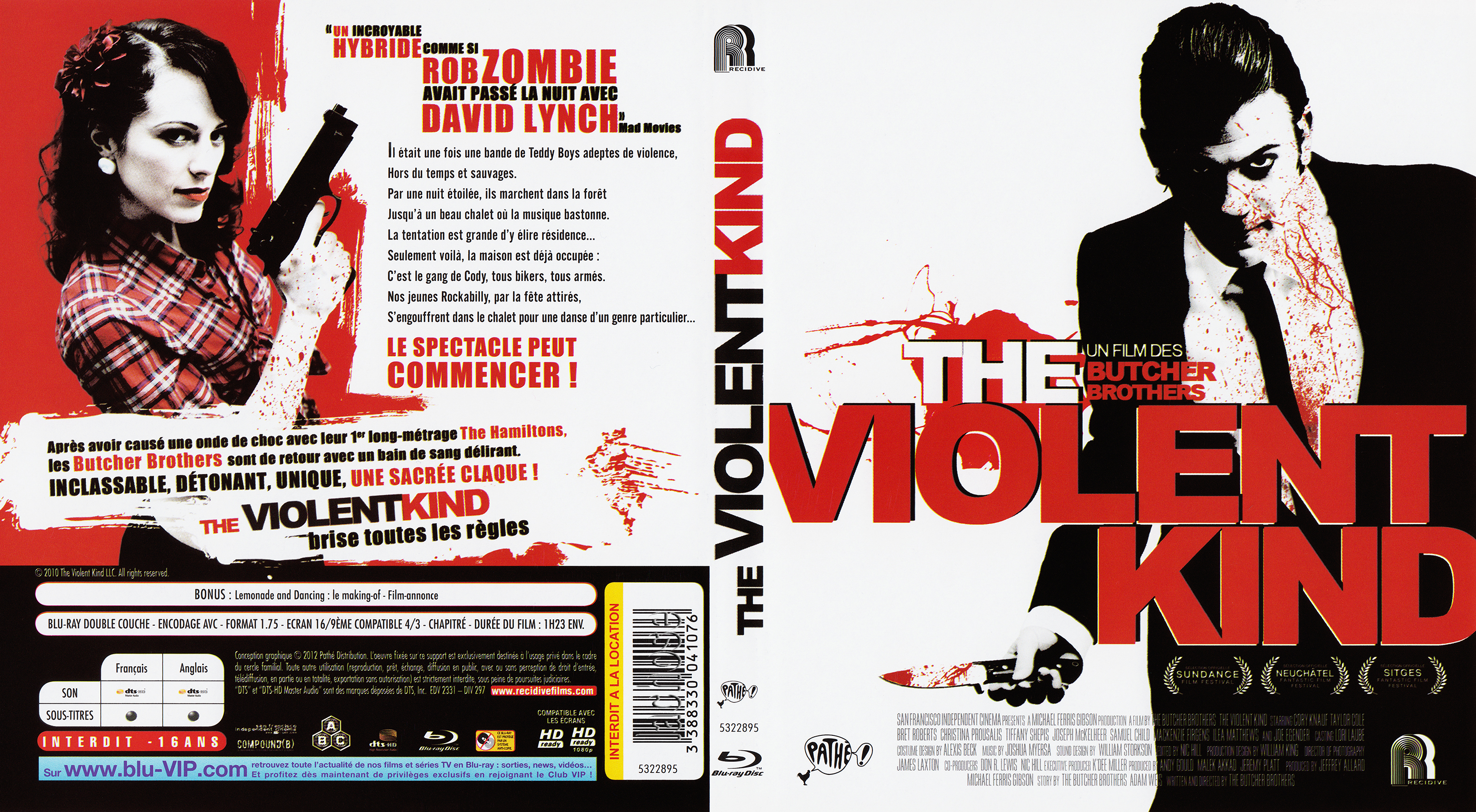 Jaquette DVD The violent kind (BLU-RAY)