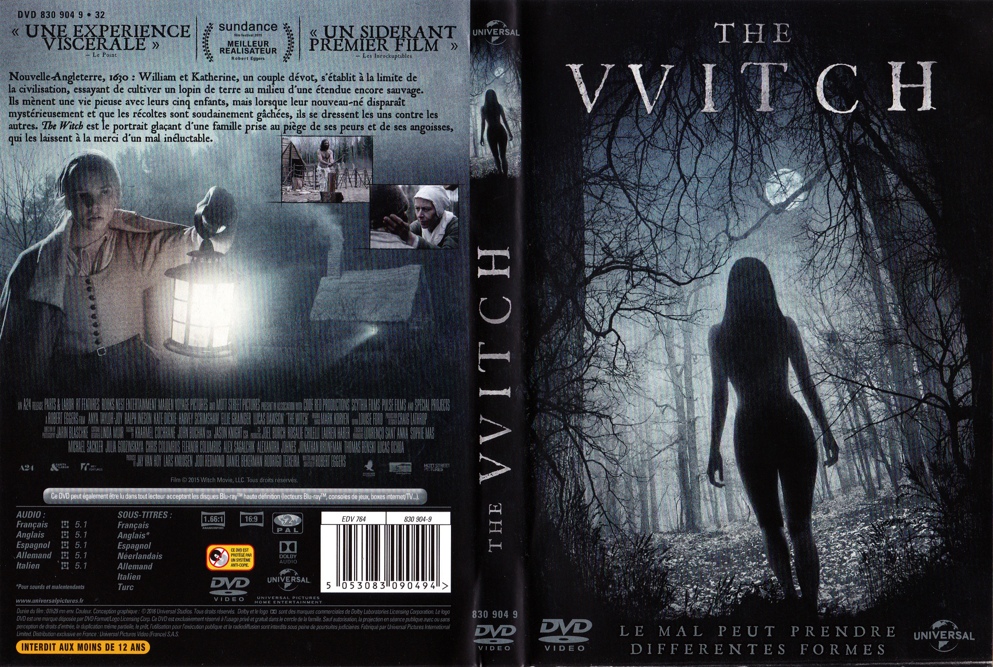 Jaquette DVD The vvitch
