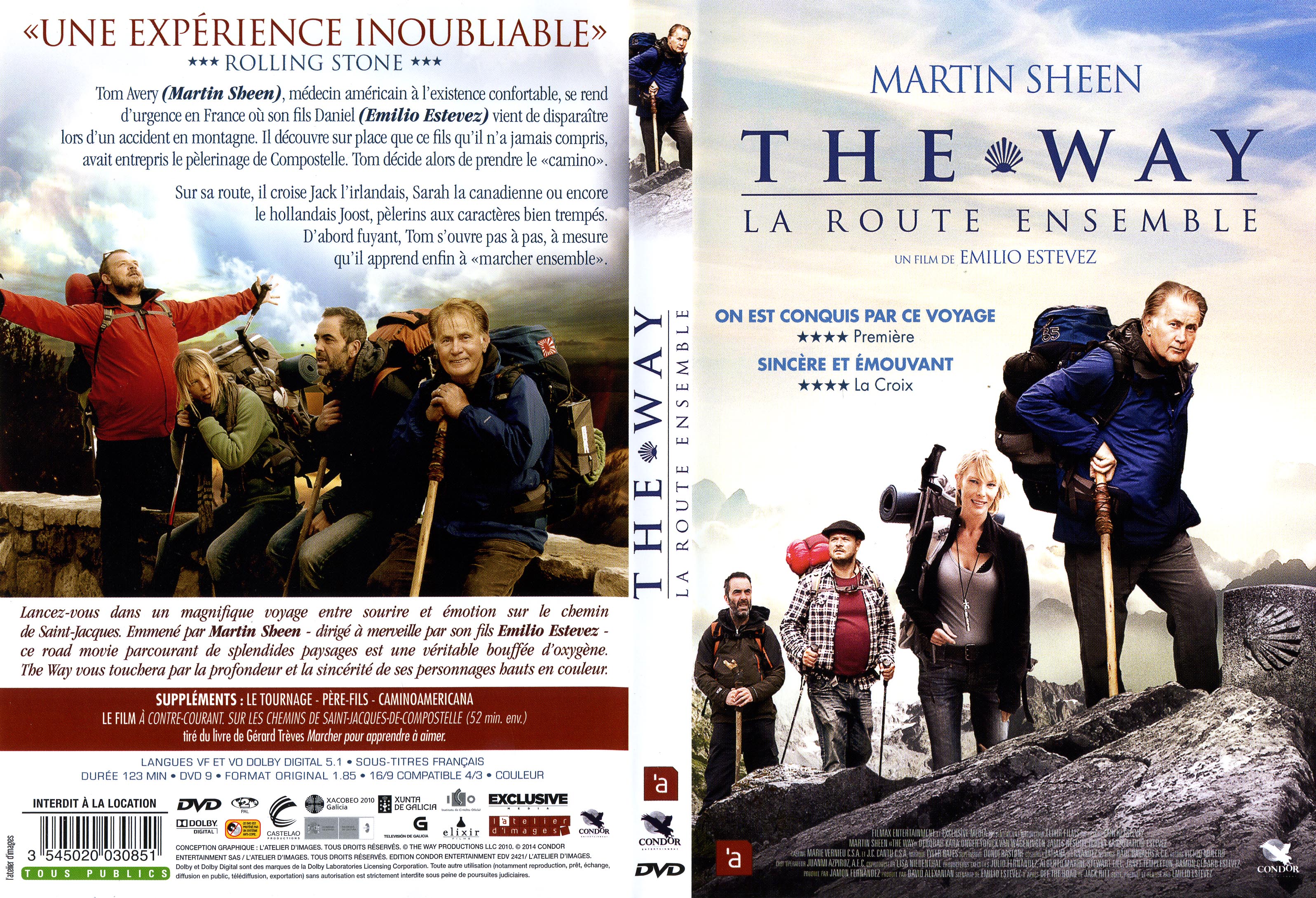 Jaquette DVD The way La route ensemble