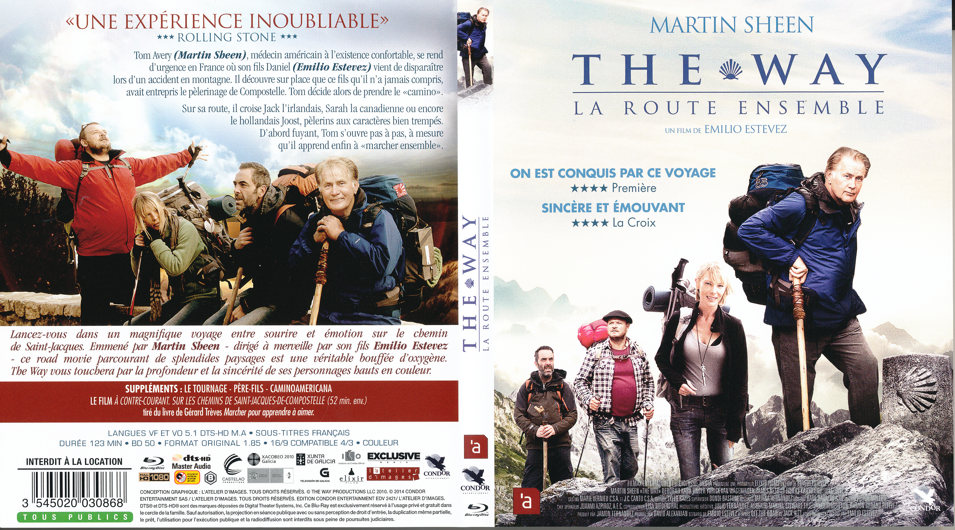 Jaquette DVD The way La route ensemble (BLU-RAY)