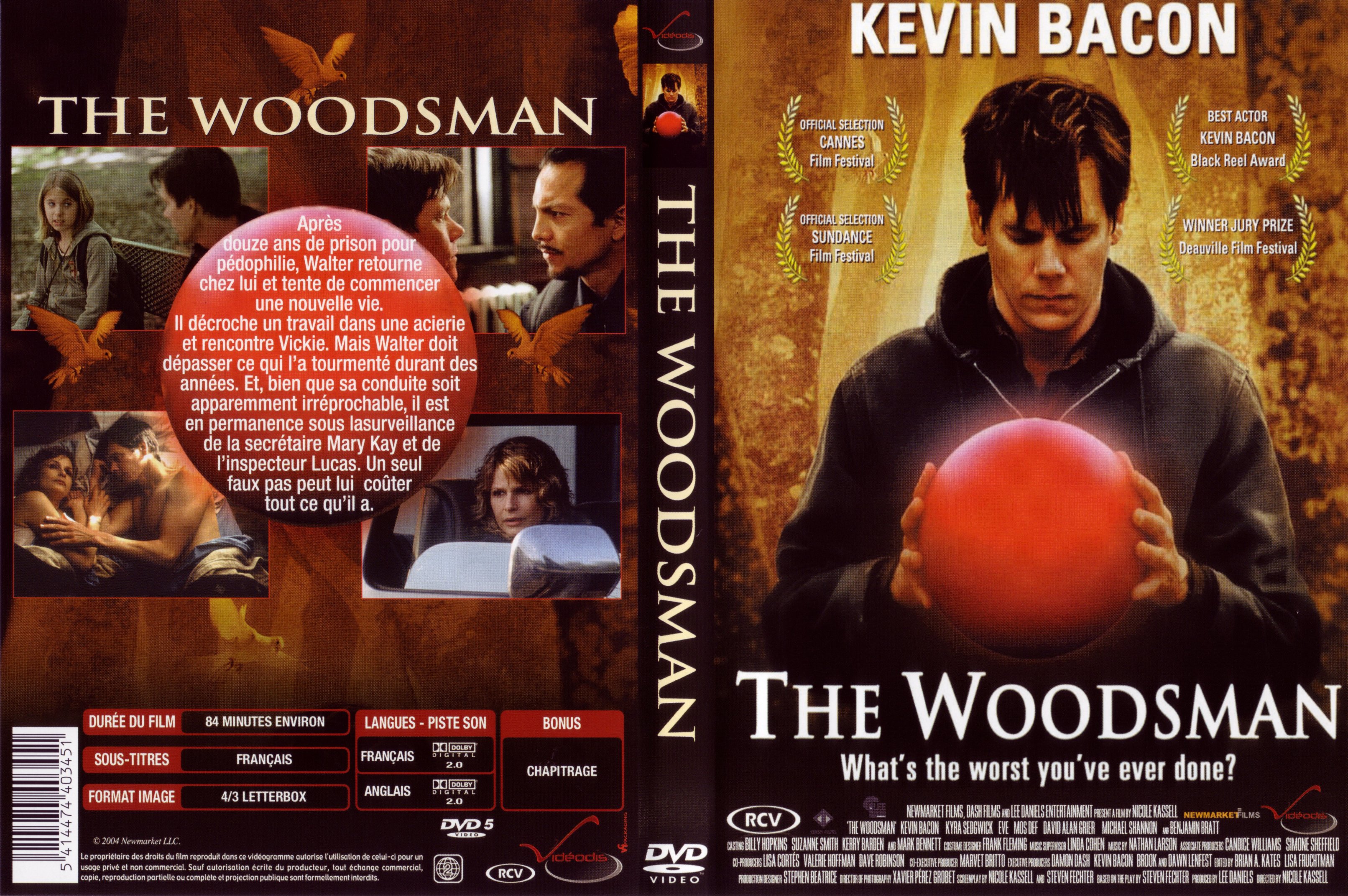 Jaquette DVD The woodsman