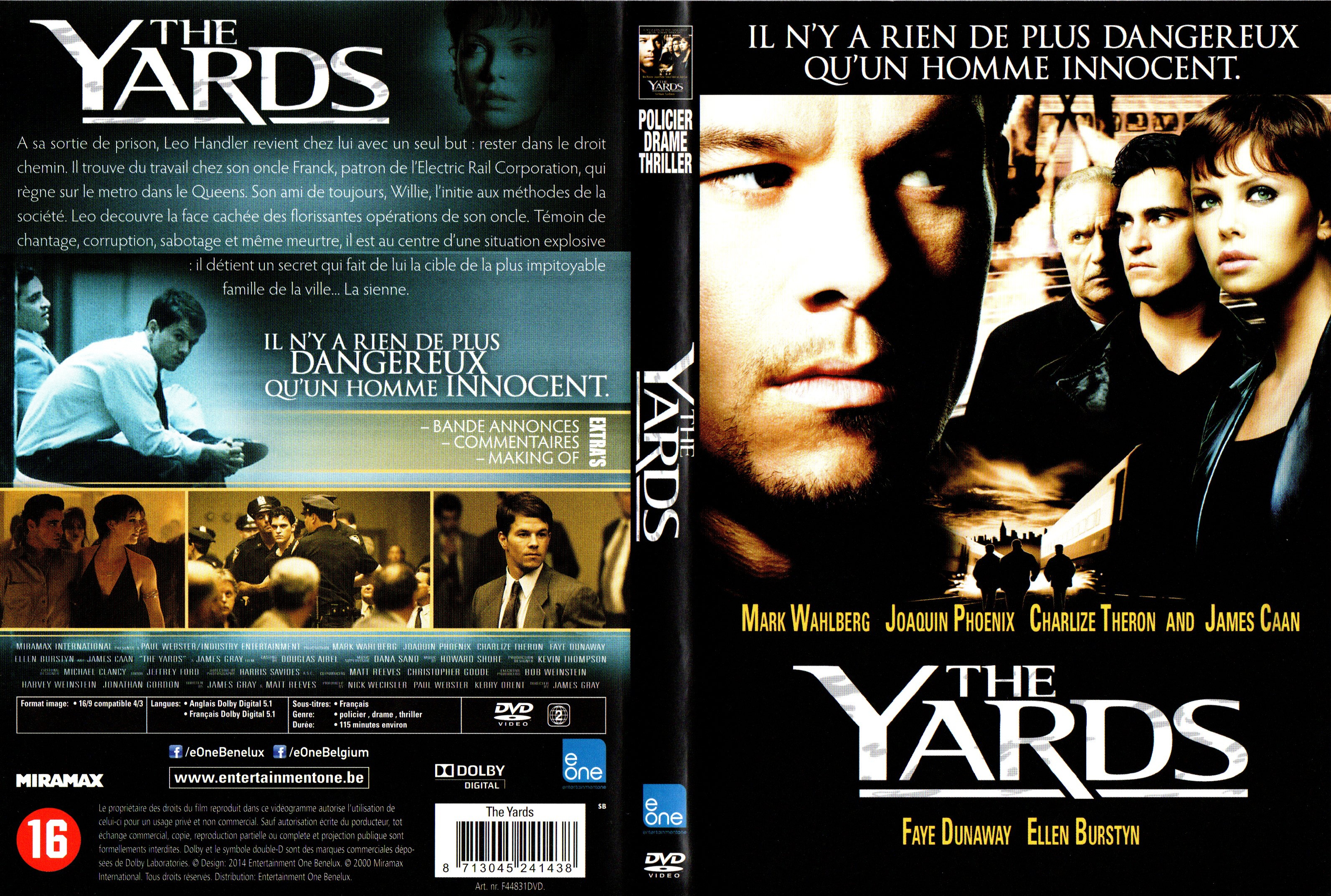 Jaquette DVD The yards v3