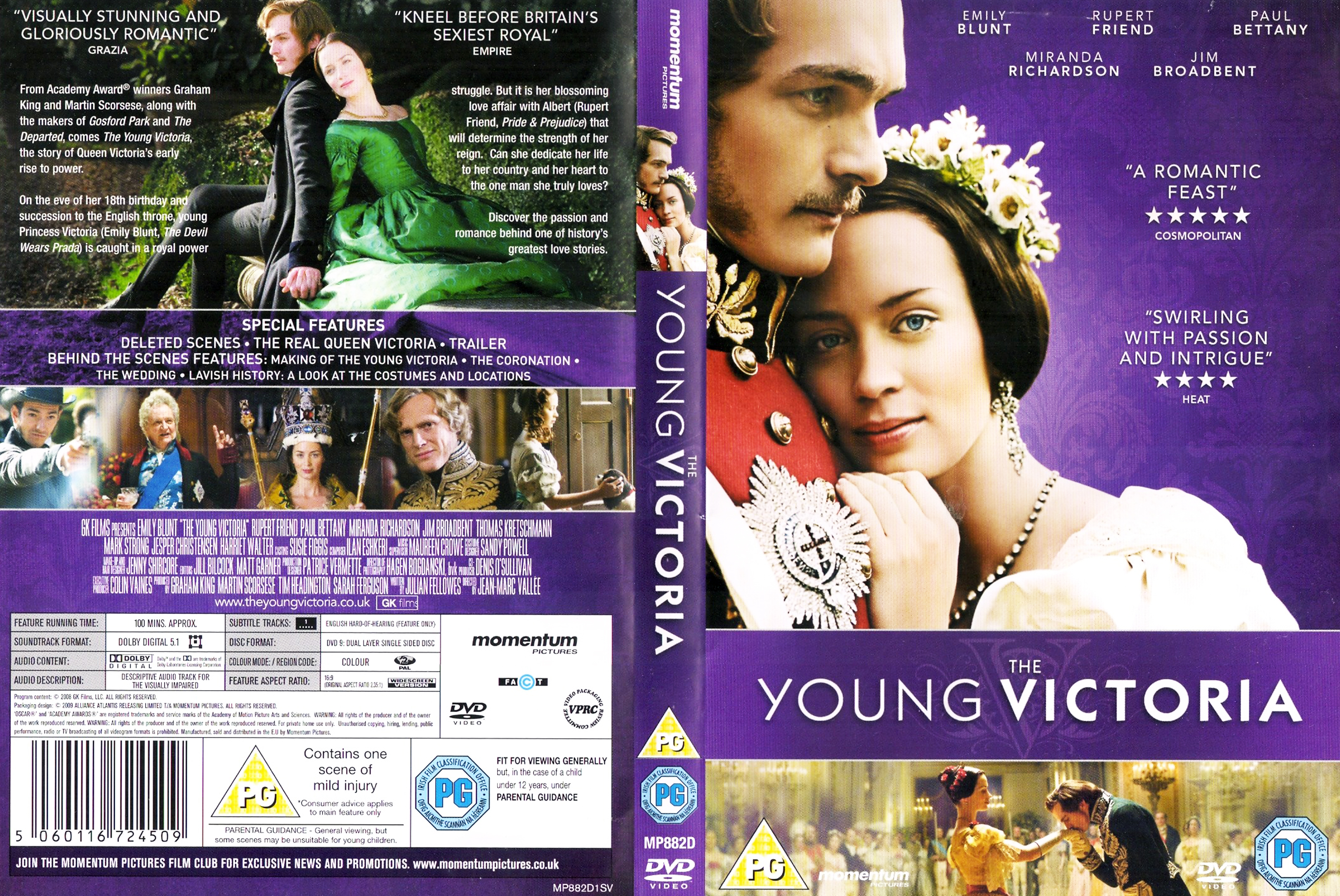 Jaquette DVD The young Victoria Zone 1