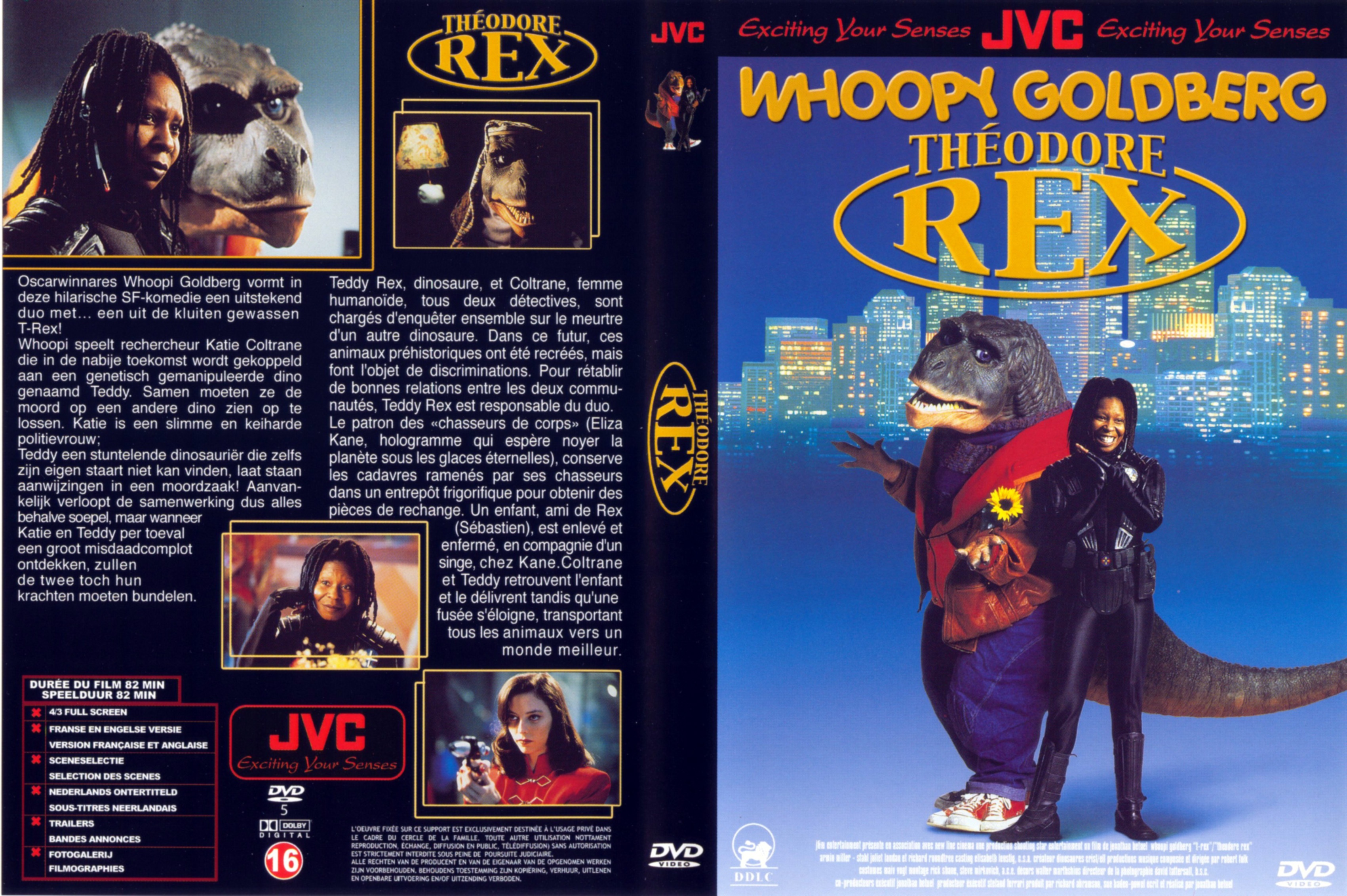 Jaquette DVD Theodore Rex v2