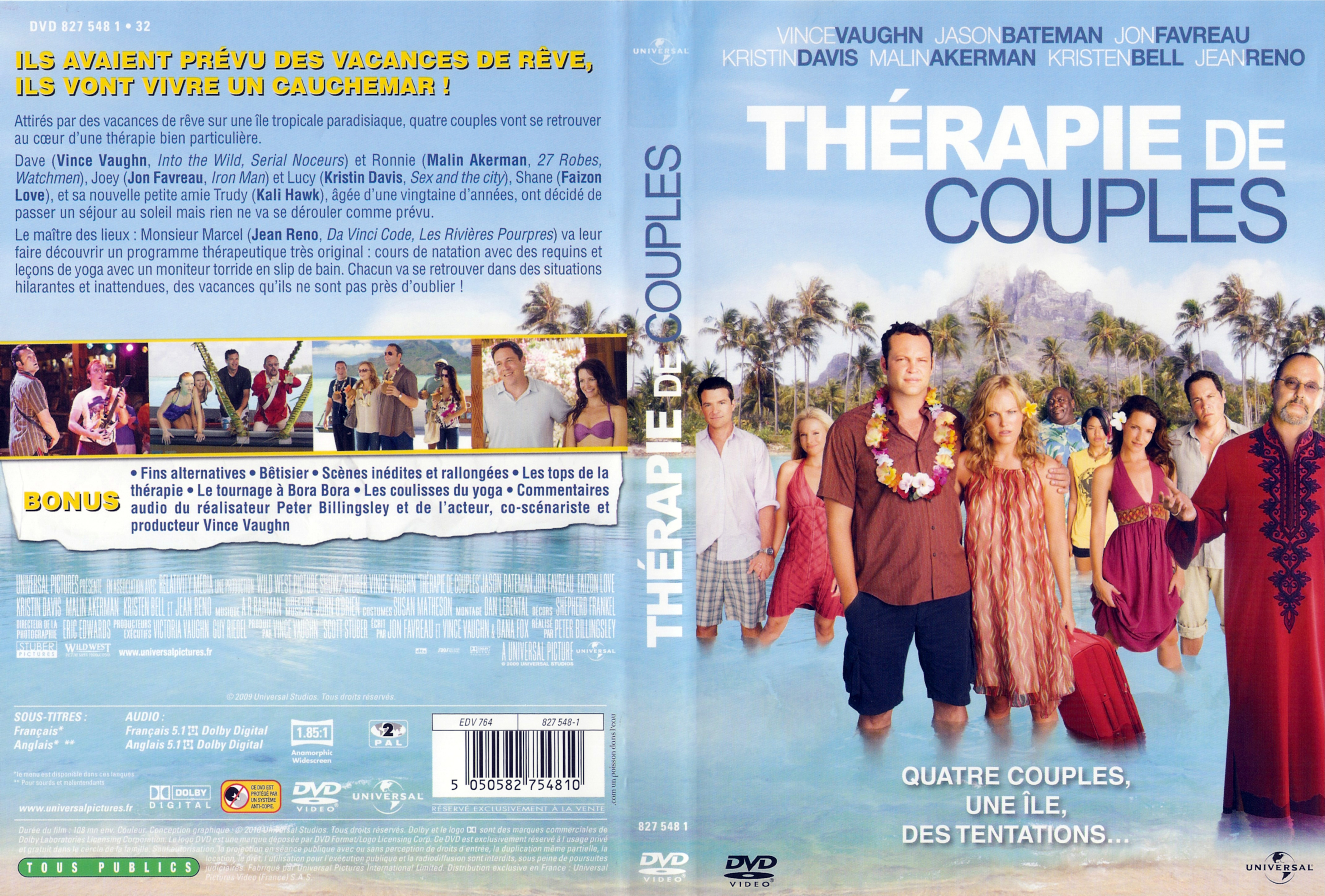 Jaquette DVD Thrapie de couples