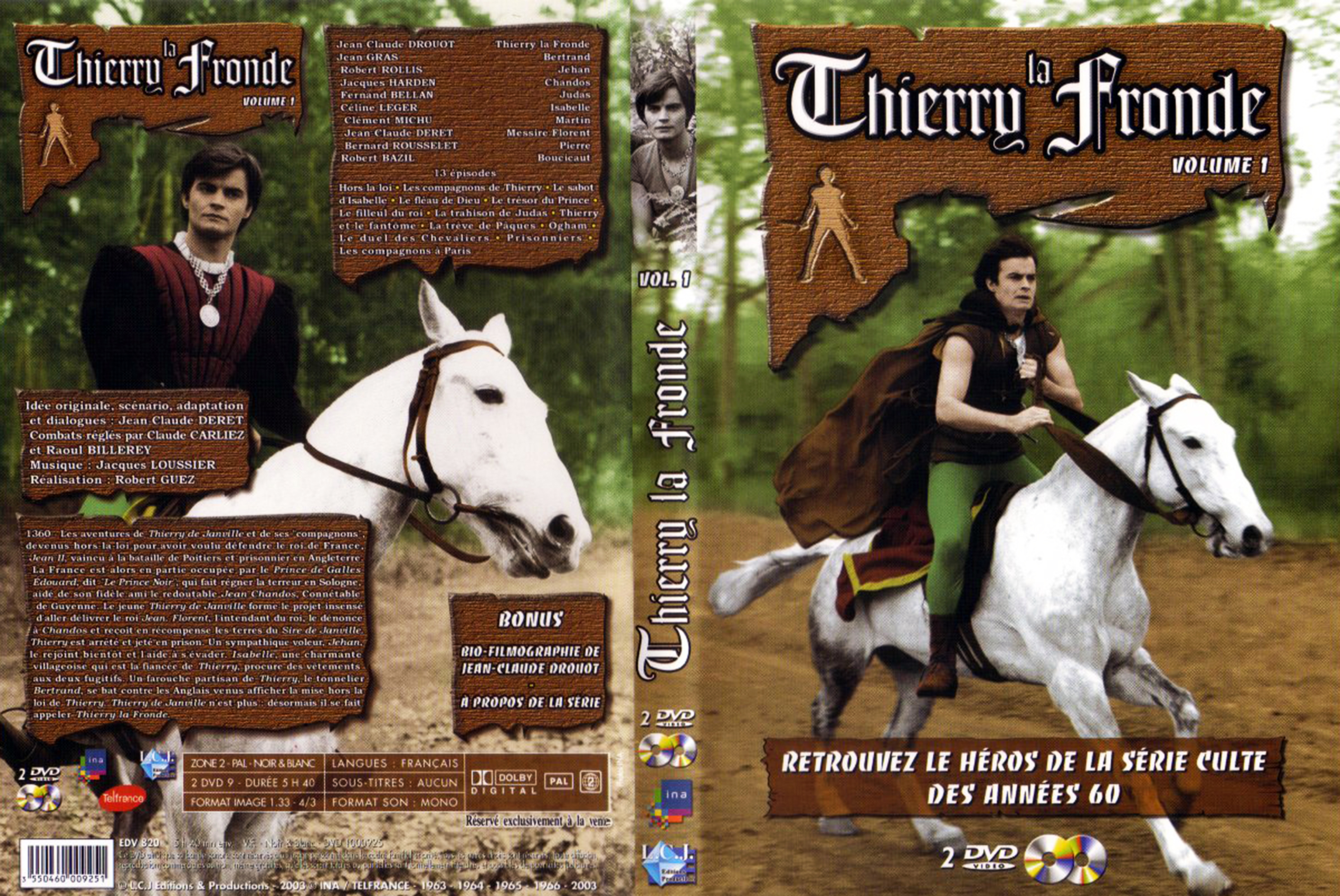 Jaquette DVD Thierry La Fronde vol 01 v2