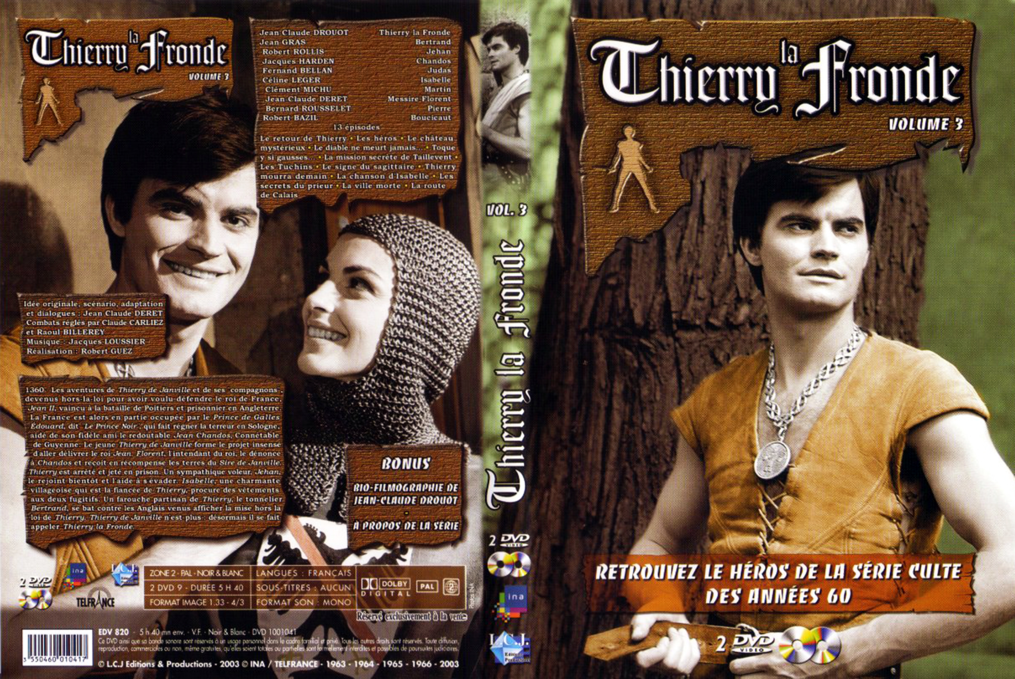 Jaquette DVD Thierry La Fronde vol 03 v2
