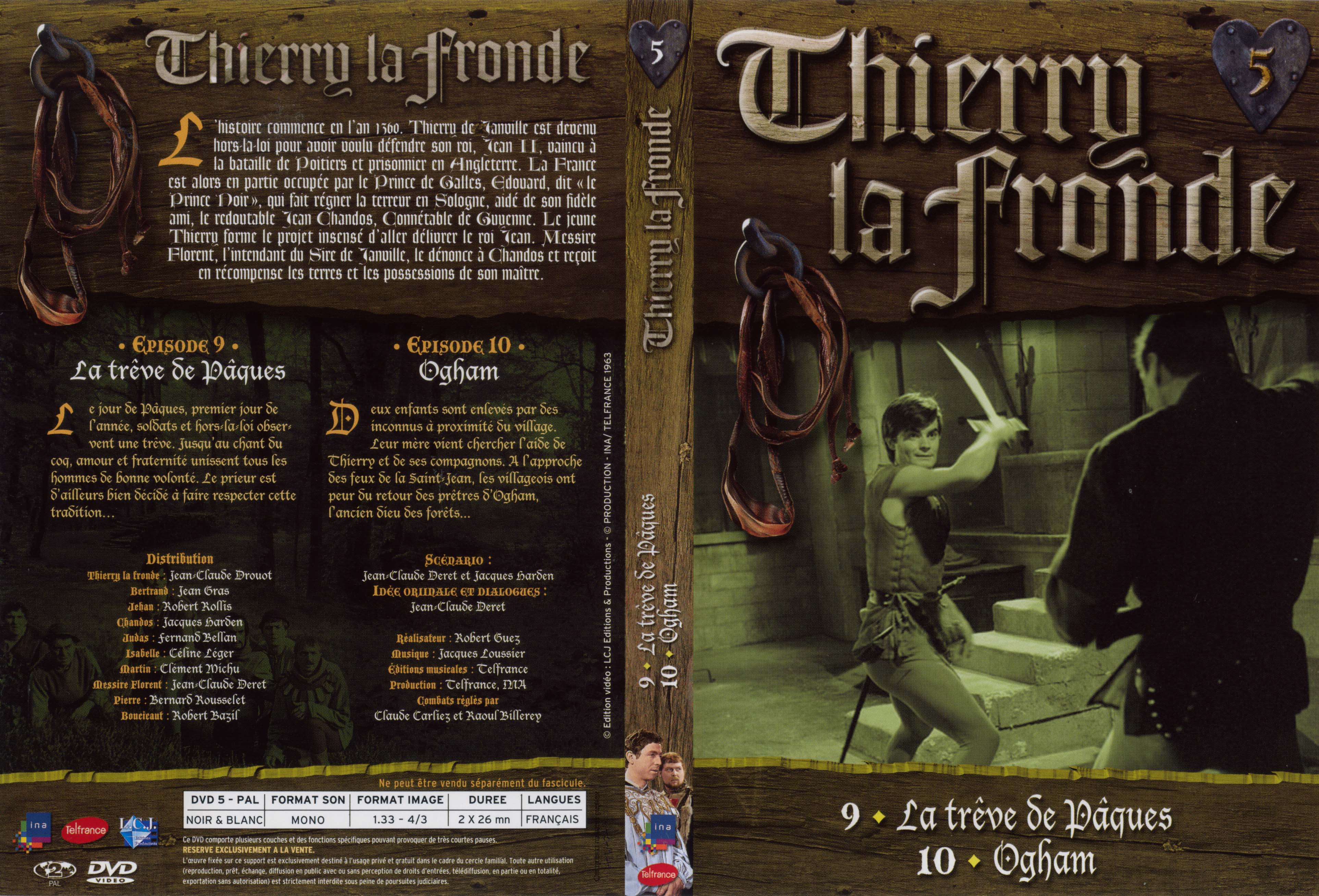 Jaquette DVD Thierry la Fronde vol 05