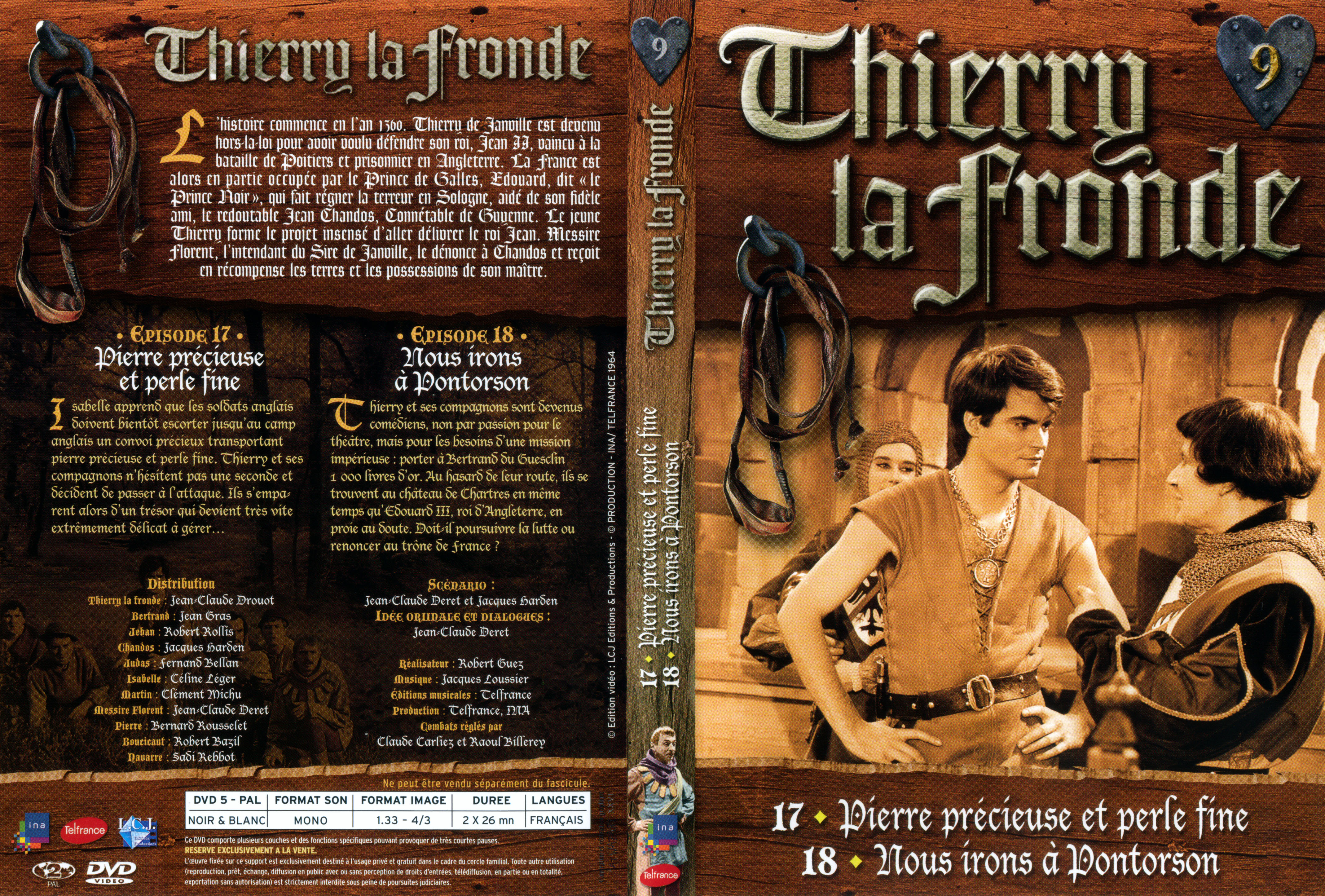 Jaquette DVD Thierry la Fronde vol 09