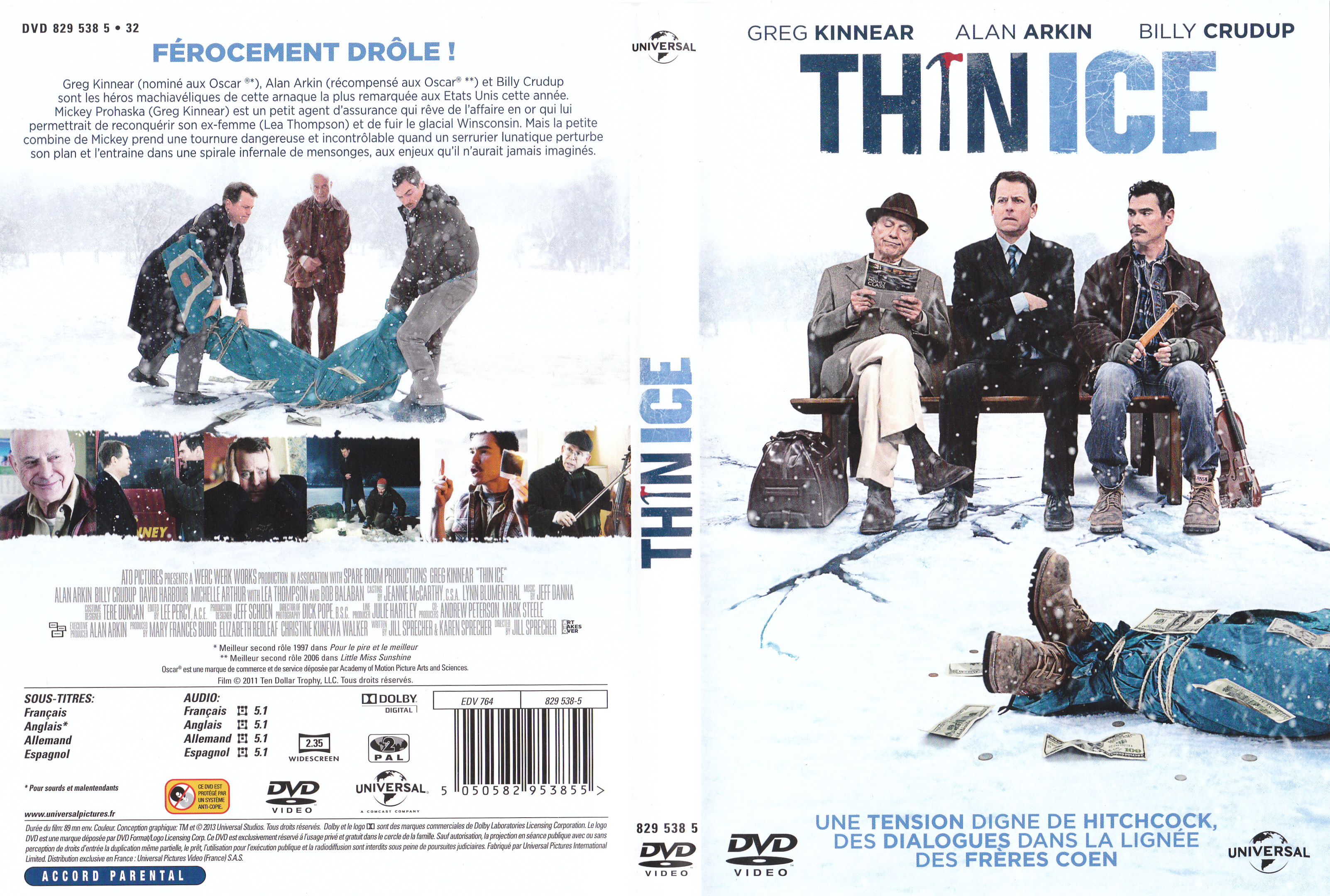 Jaquette DVD Thin Ice