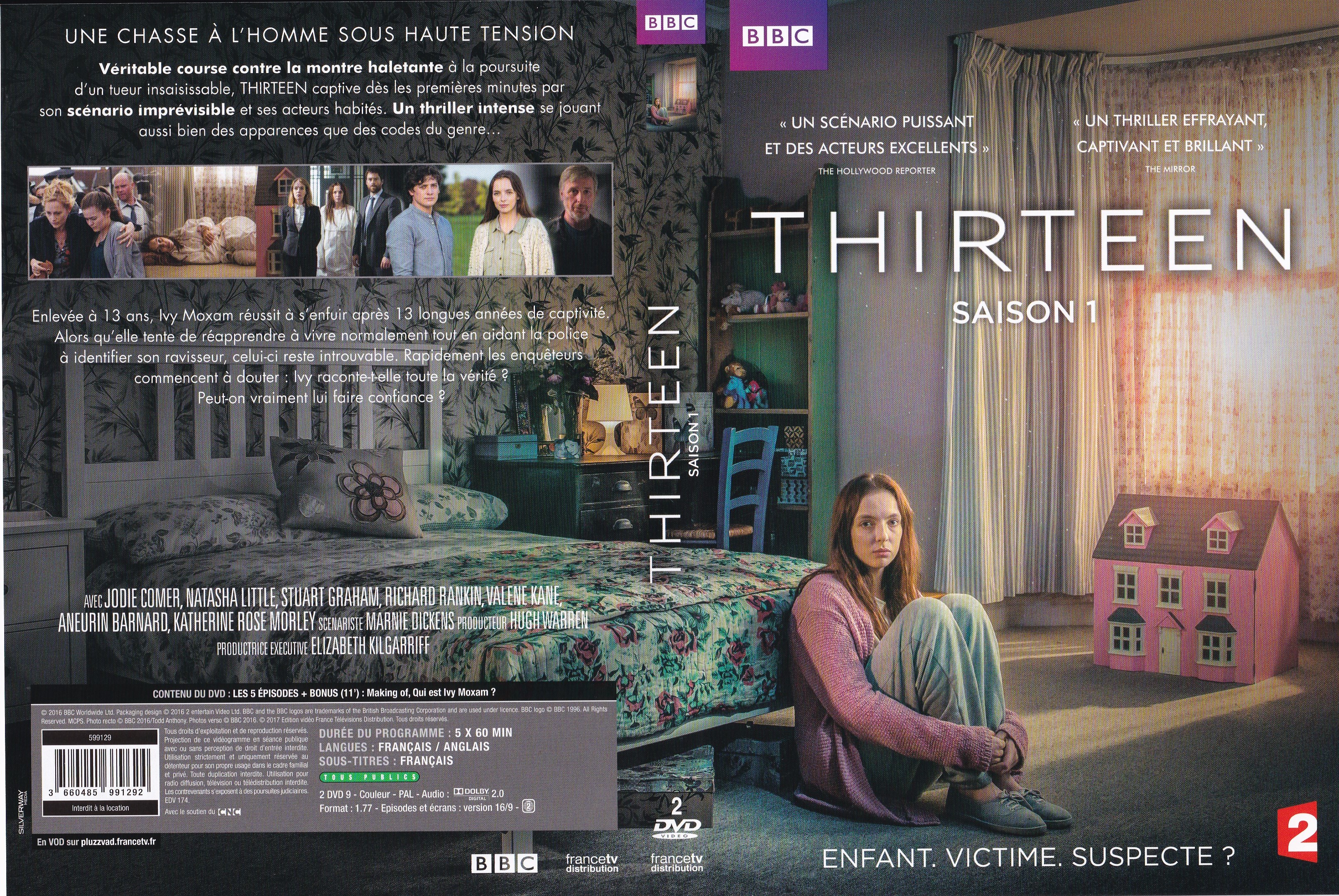 Jaquette DVD Thirteen (2016)