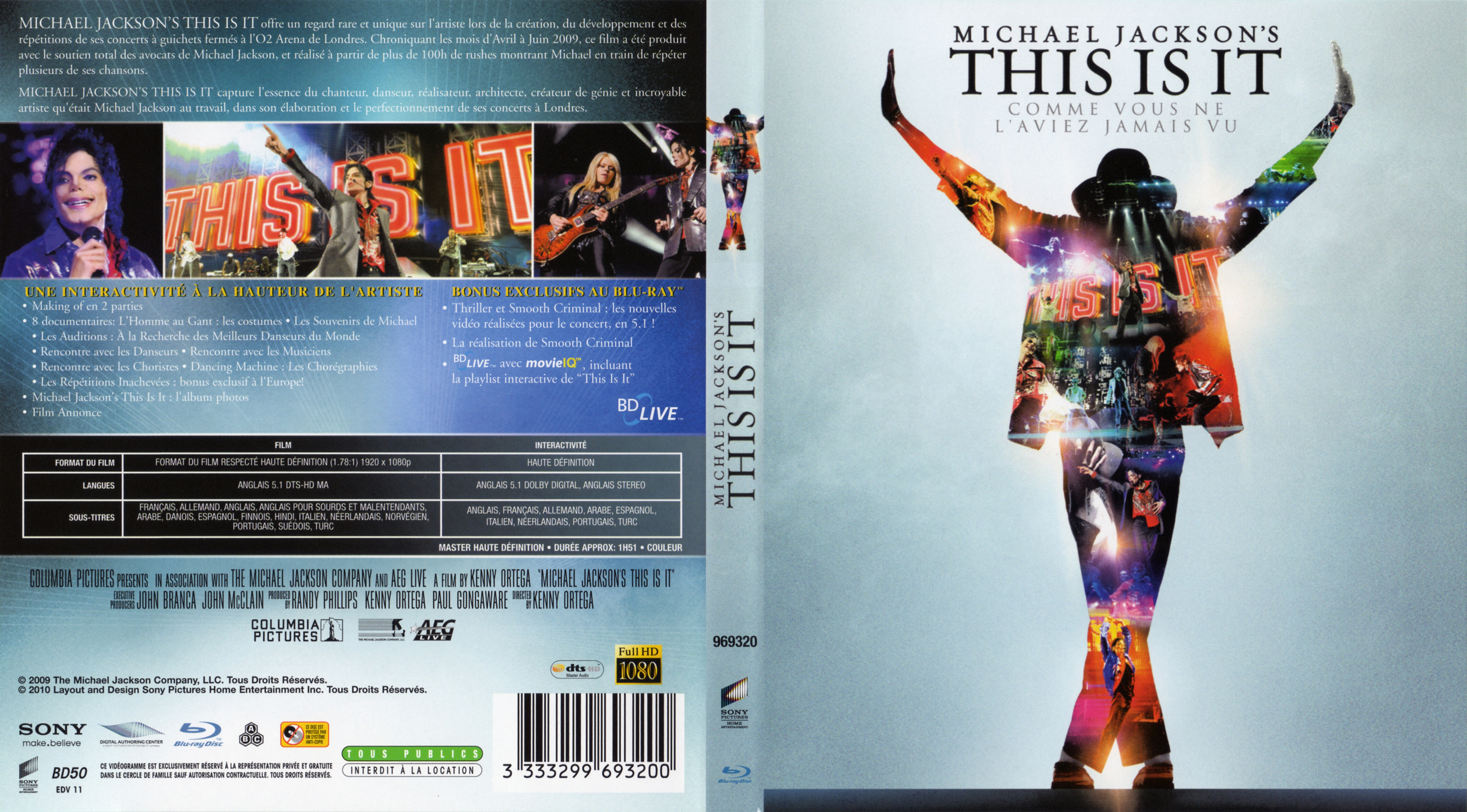 Jaquette DVD This is it (BLU-RAY)