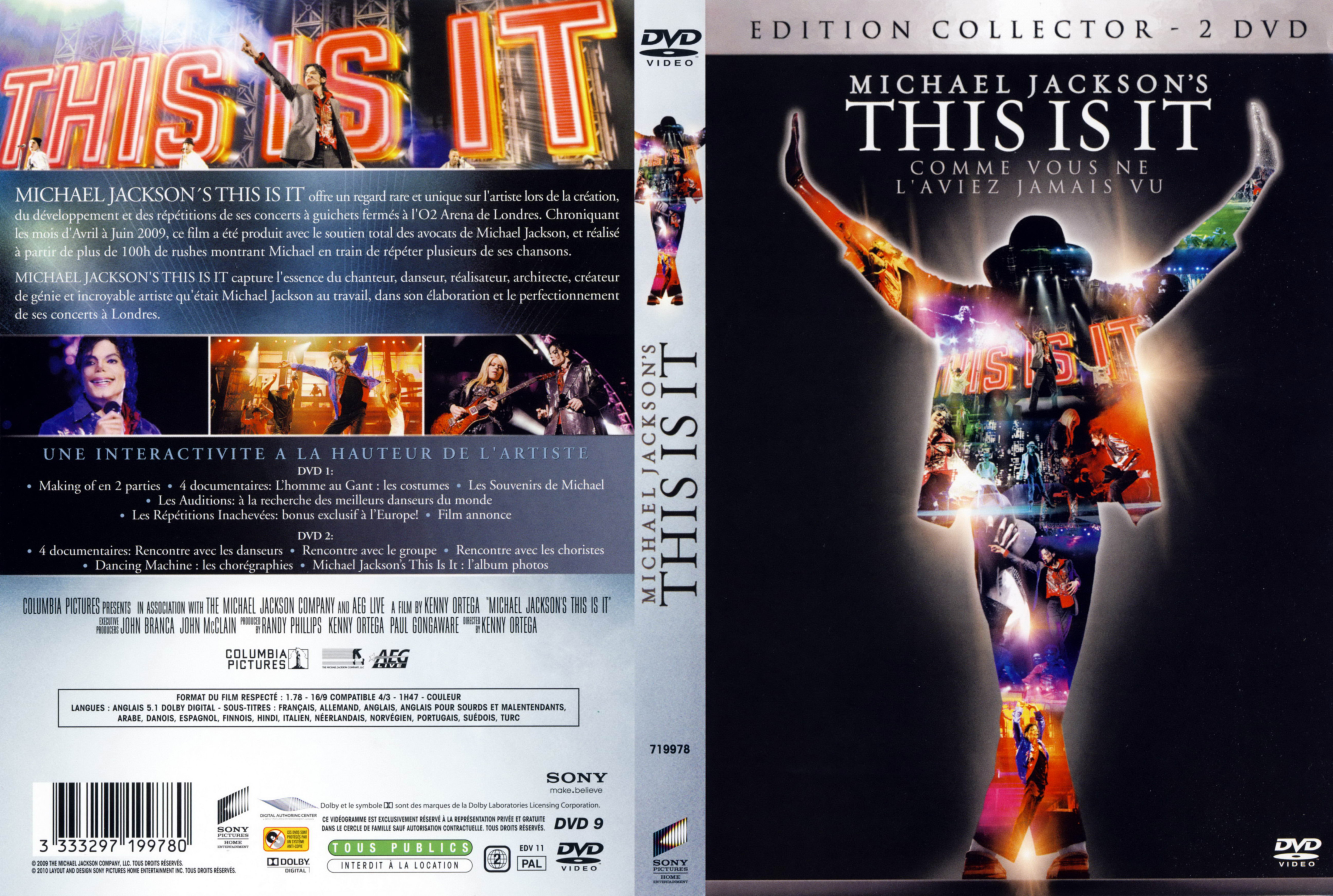 Jaquette DVD This is it v2