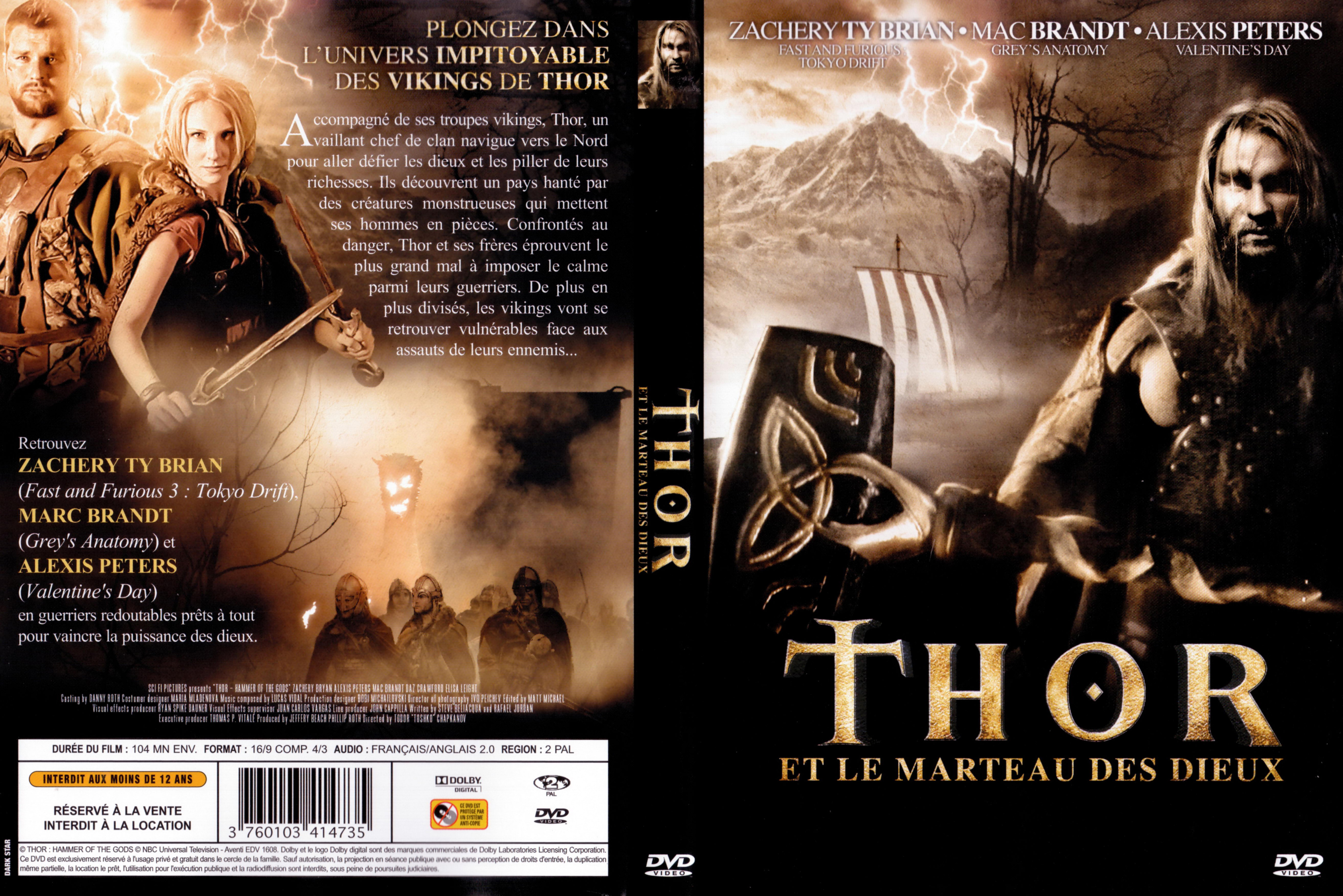 Jaquette DVD Thor et le marteau des dieux