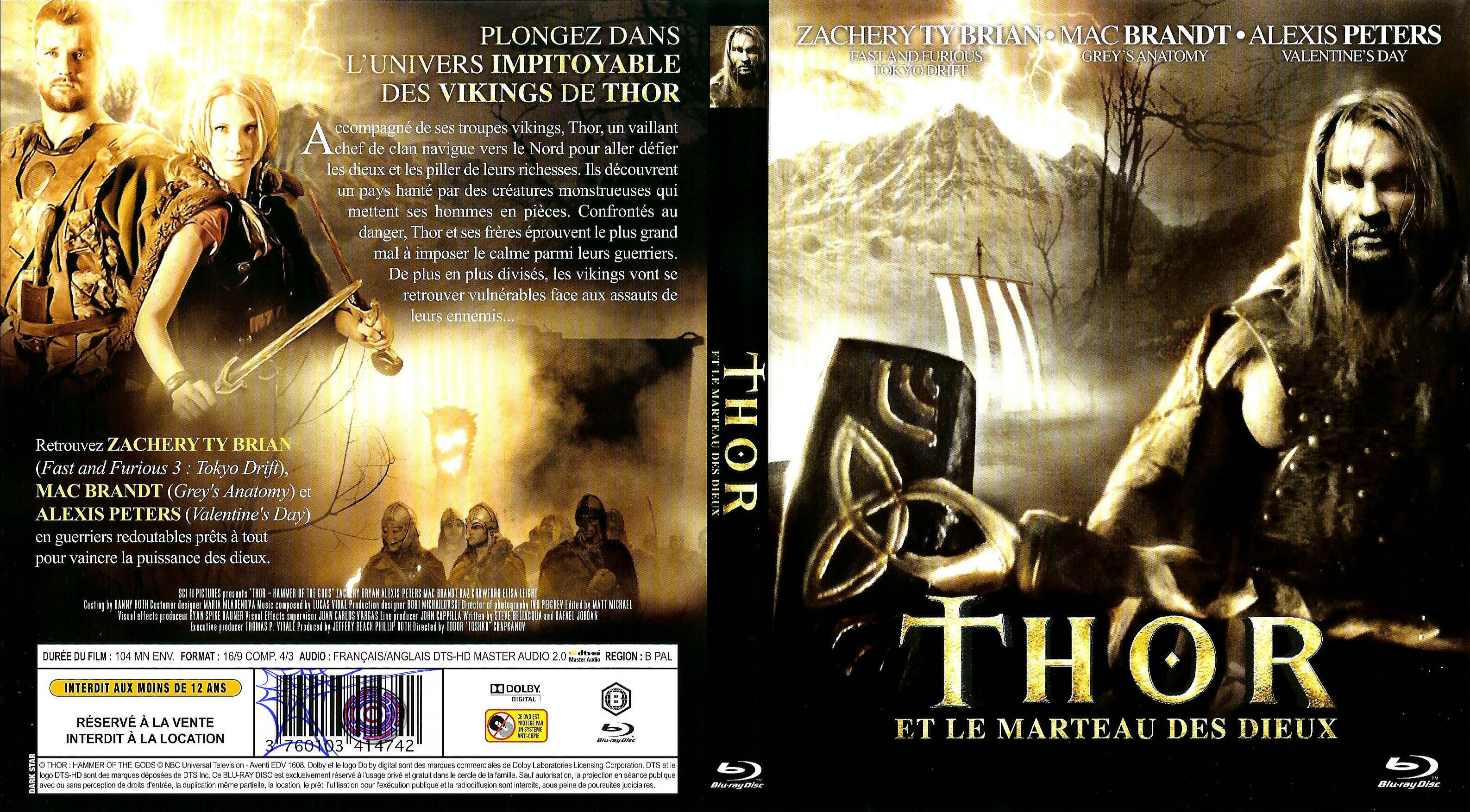Jaquette DVD Thor et le marteau des dieux (BLU-RAY)