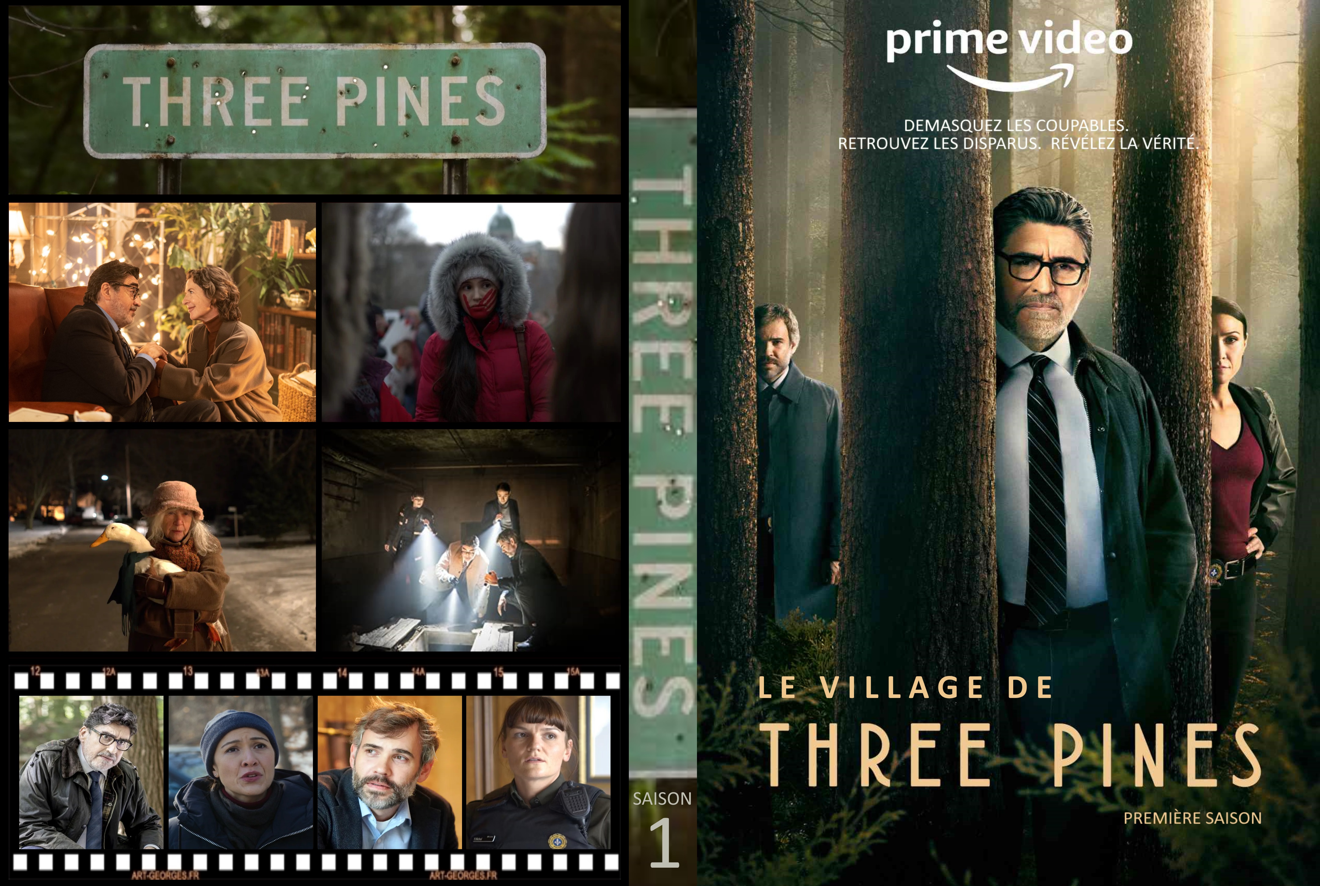 Jaquette DVD Three Pines Saison 1 custom