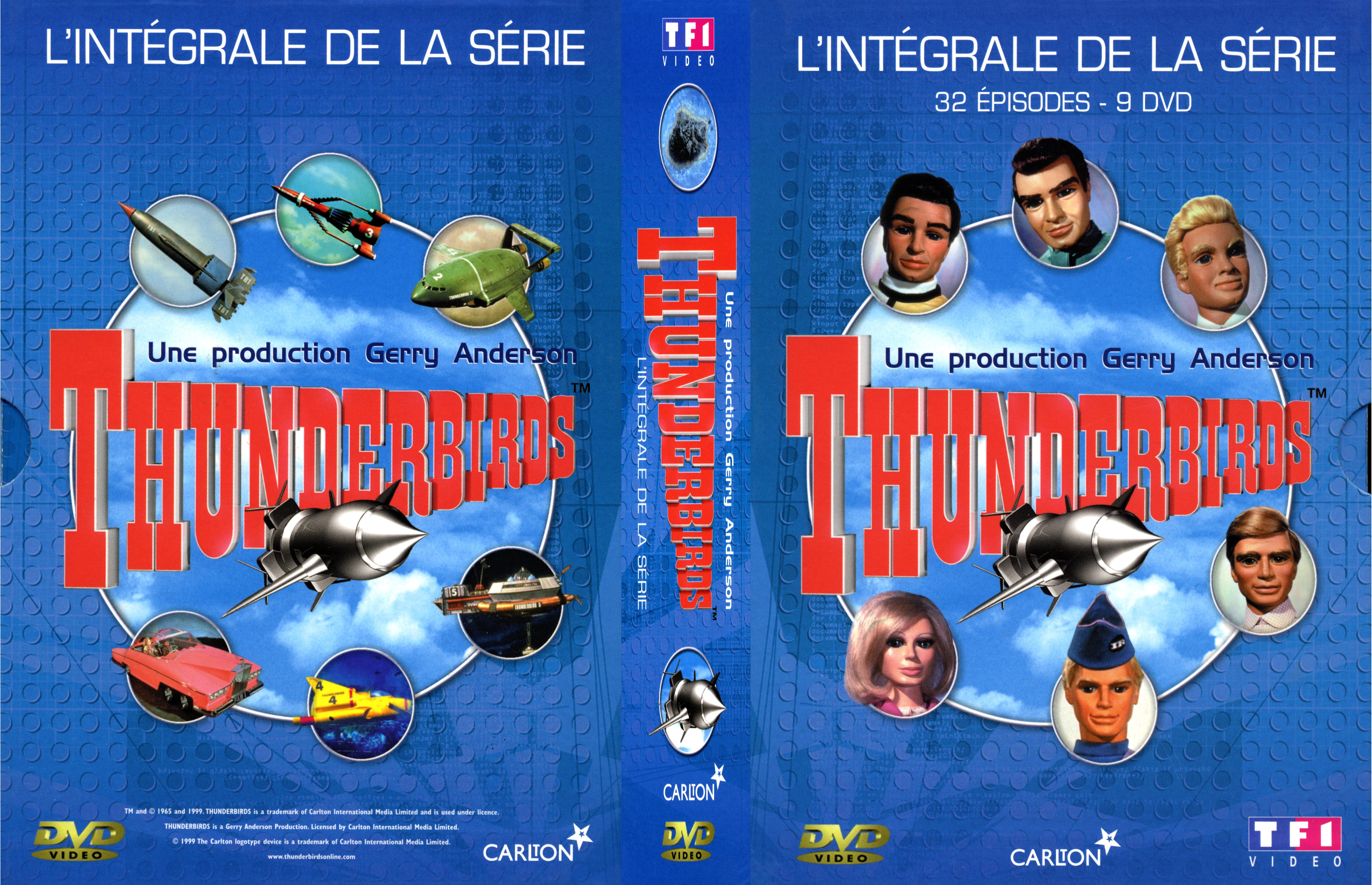 Jaquette DVD Thunderbirds COFFRET