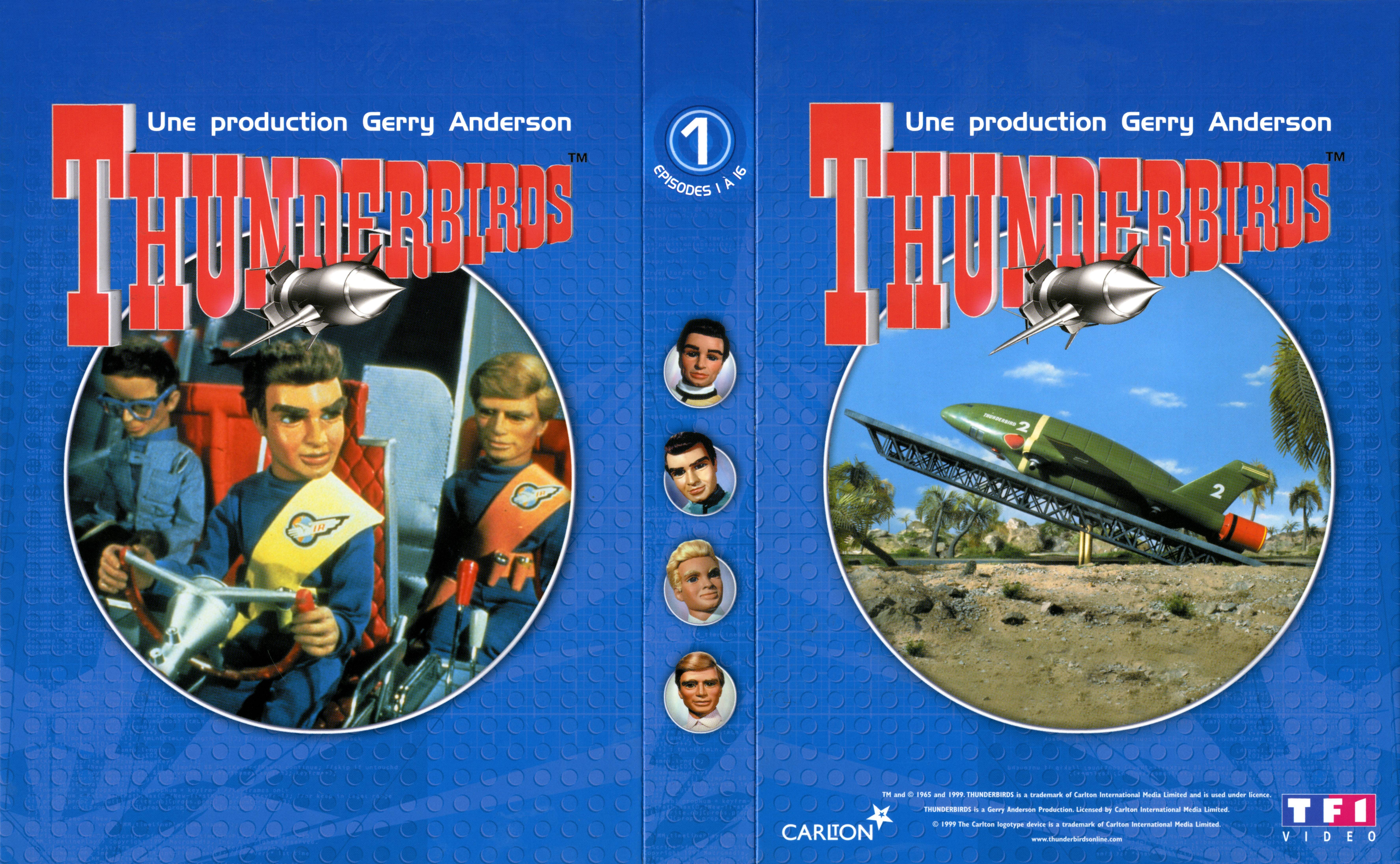 Jaquette DVD Thunderbirds COFFRET 1