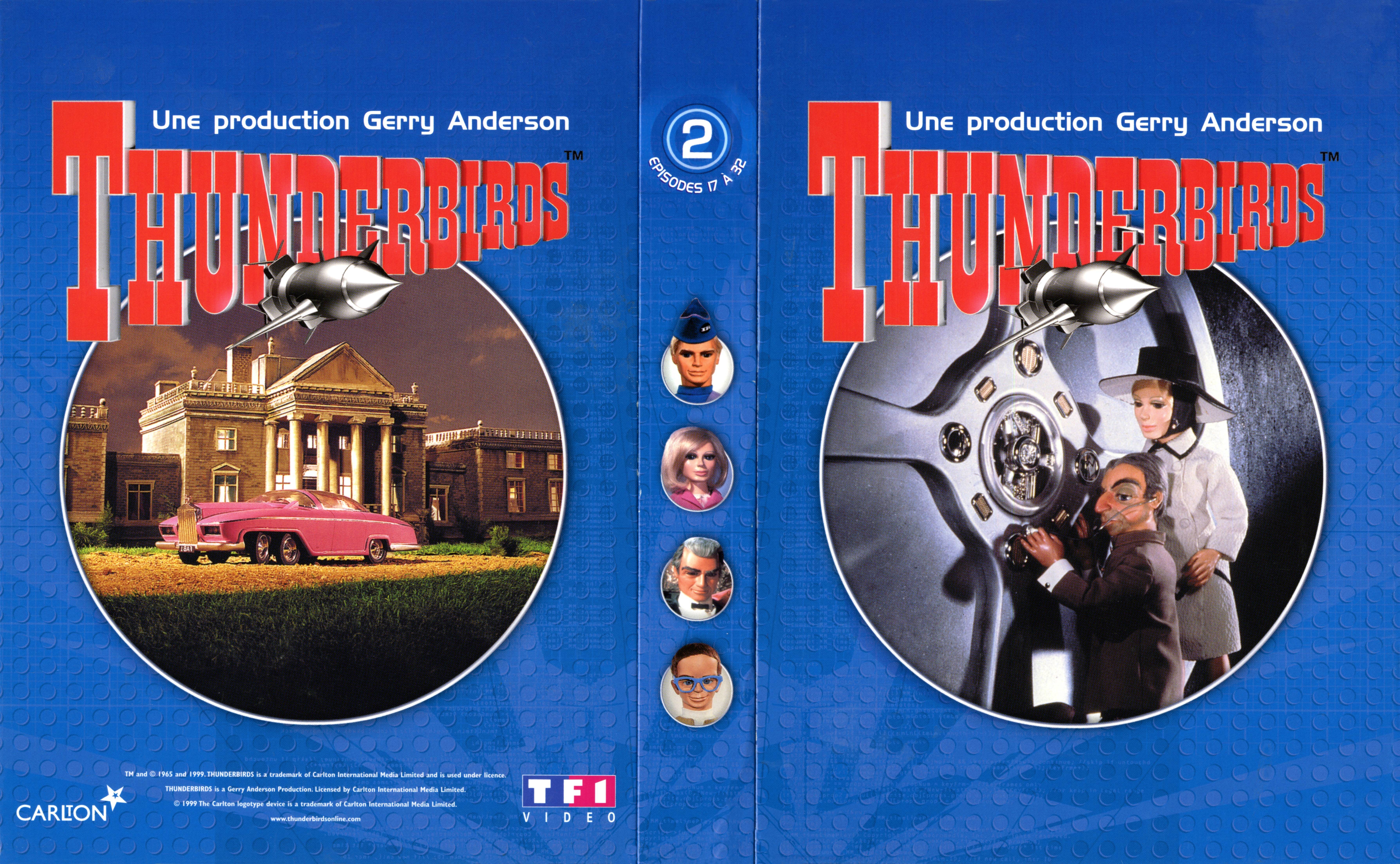 Jaquette DVD Thunderbirds COFFRET 2